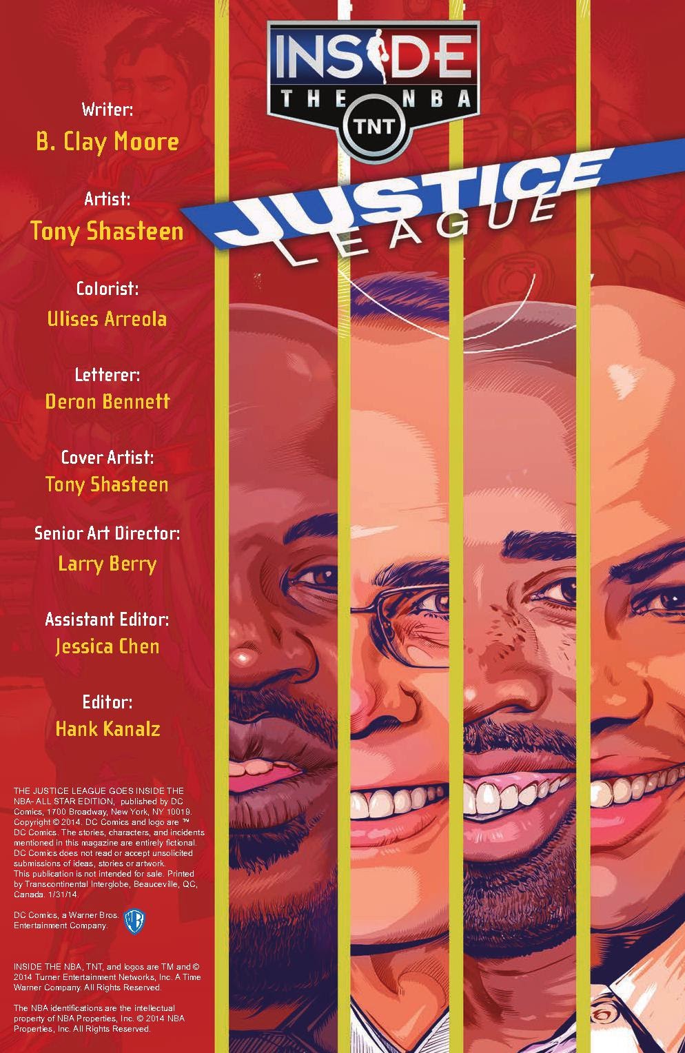 Read online The Justice League Goes Inside the NBA-All Star Edition comic -  Issue # Full - 2