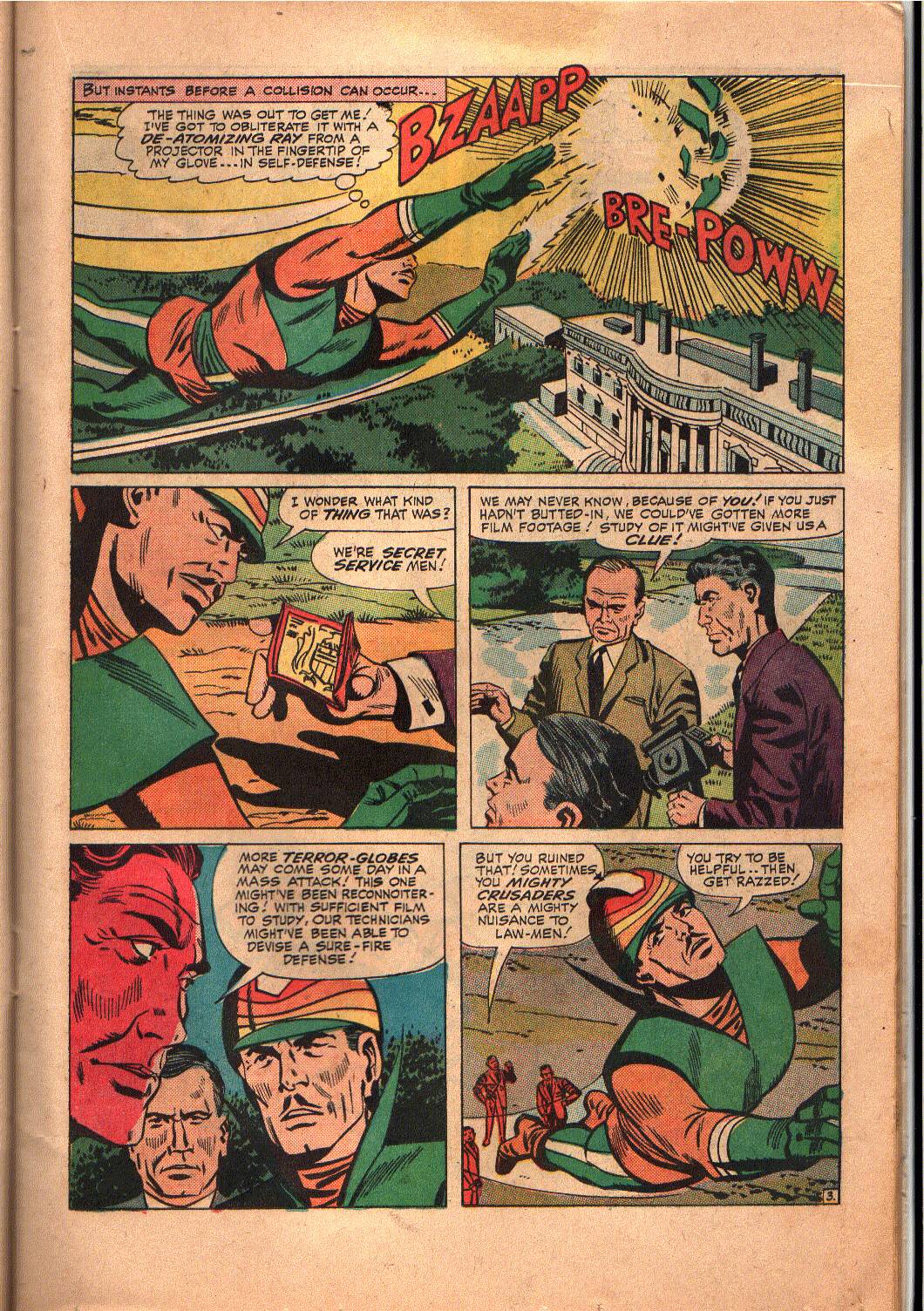 Read online The Mighty Crusaders (1965) comic -  Issue #6 - 12