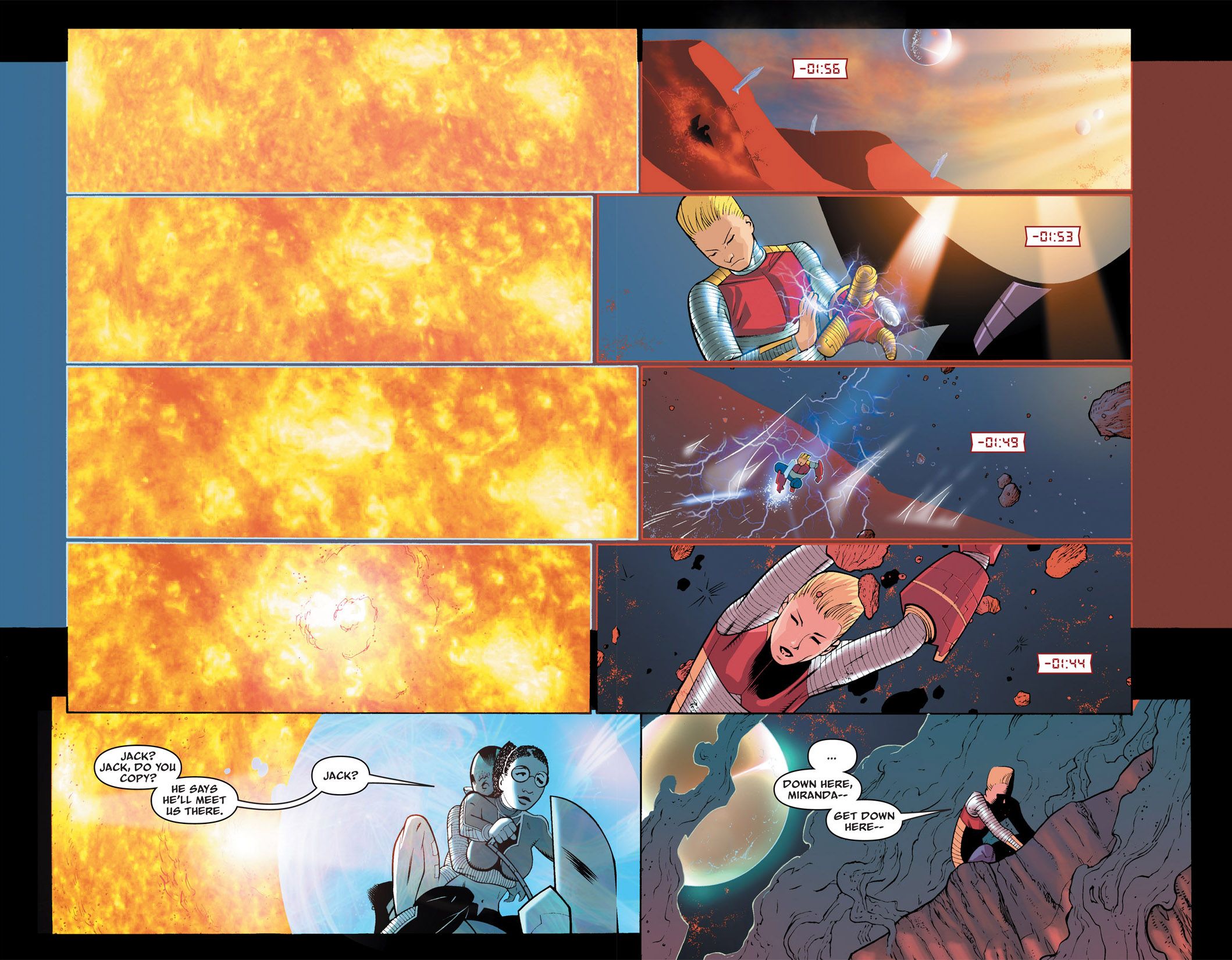 Read online The Many Adventures of Miranda Mercury: Time Runs Out comic -  Issue # TPB - 54