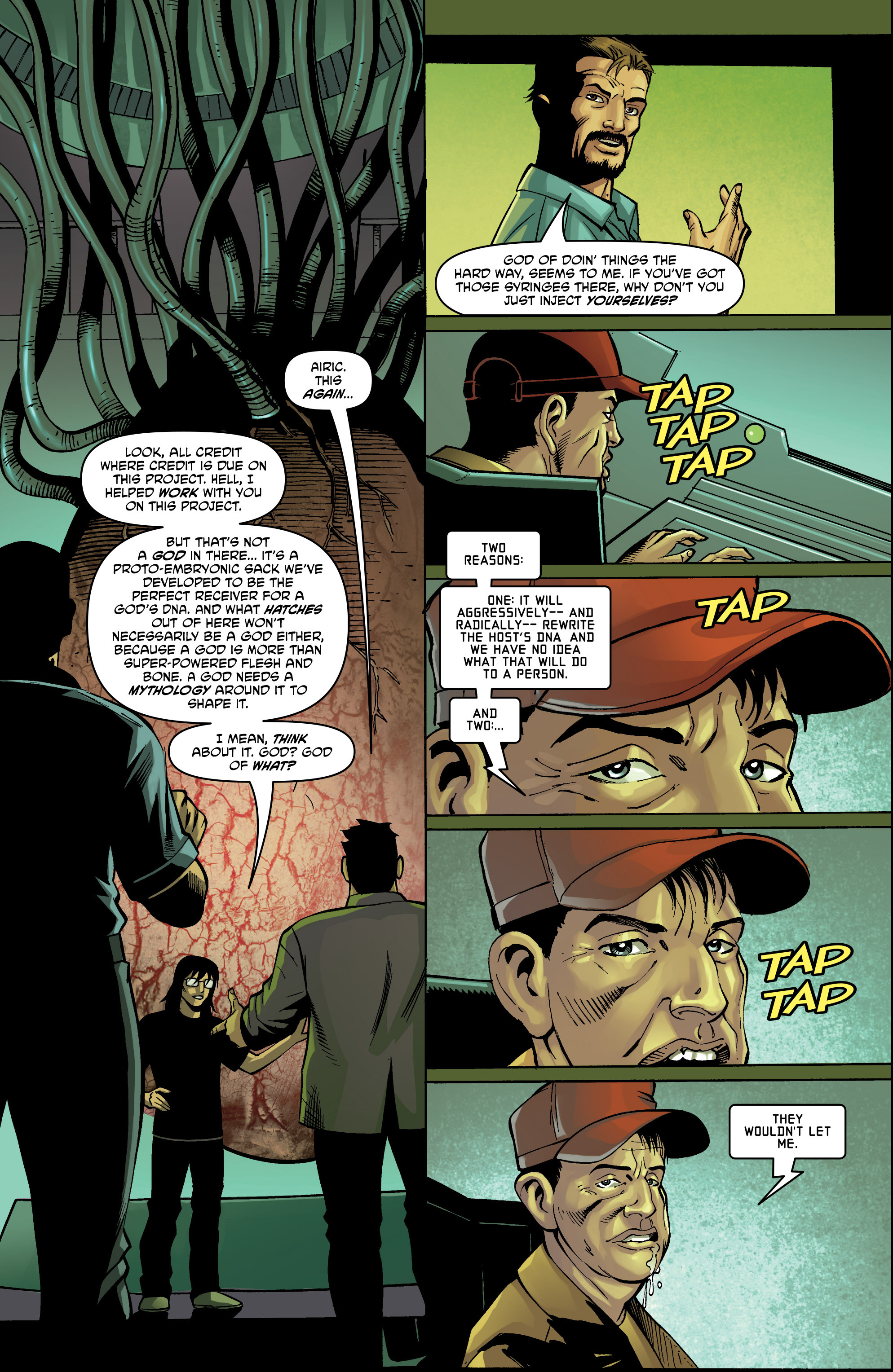 Read online God Is Dead comic -  Issue #4 - 12