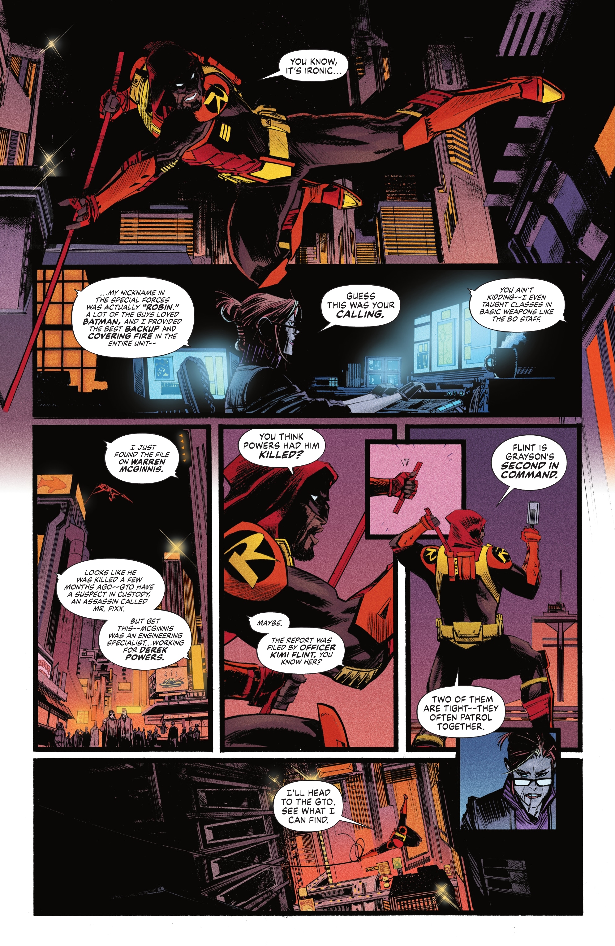 Read online Batman: Beyond the White Knight comic -  Issue #4 - 14