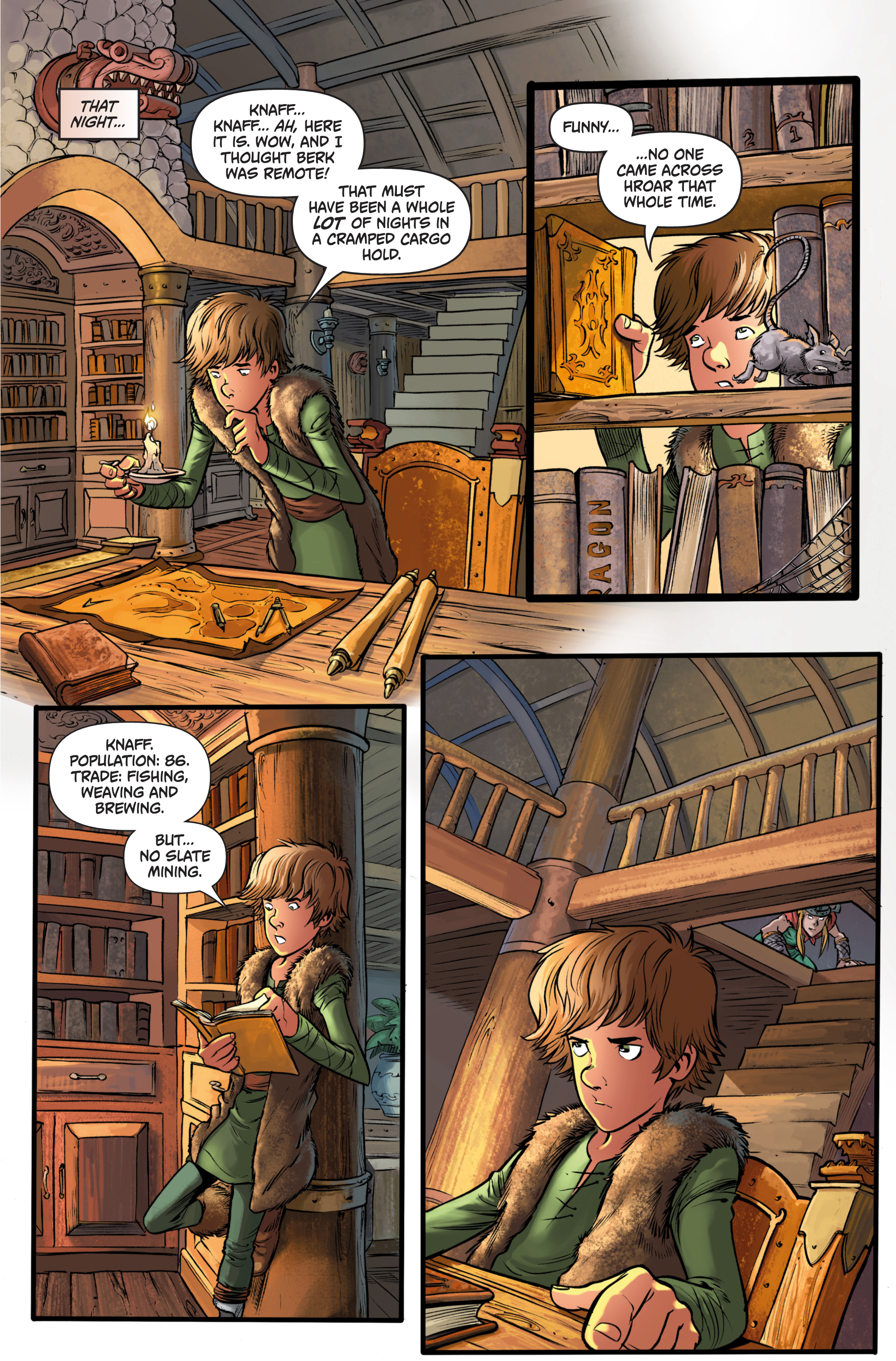Read online DreamWorks Dragons: Riders of Berk comic -  Issue # _TPB - 91