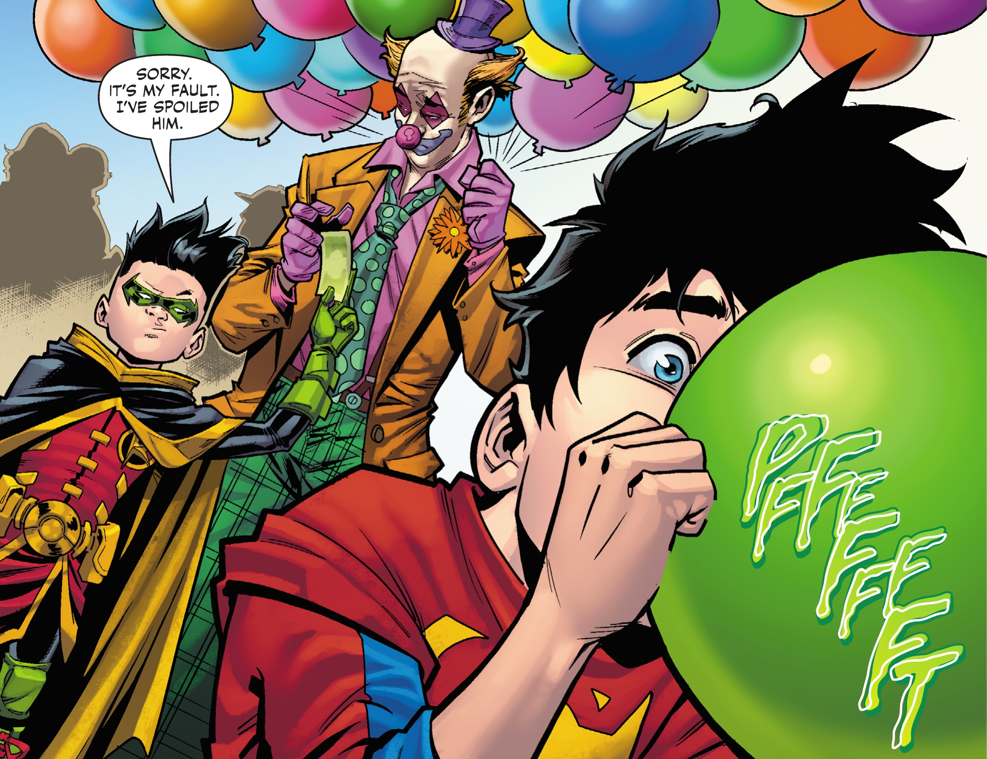 Read online Challenge of the Super Sons comic -  Issue #6 - 14