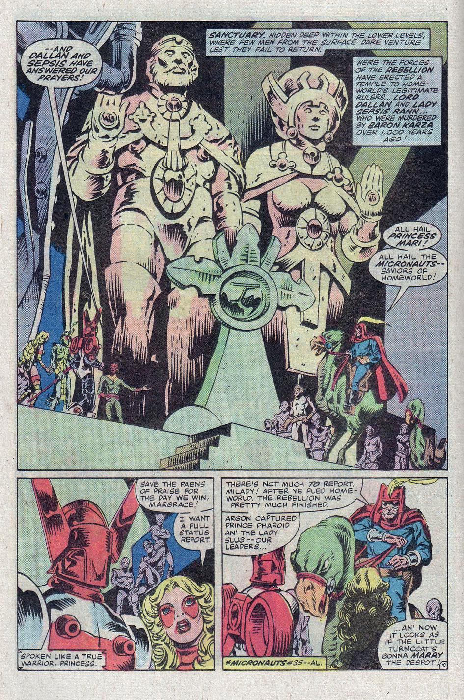 Read online Micronauts (1979) comic -  Issue #43 - 11