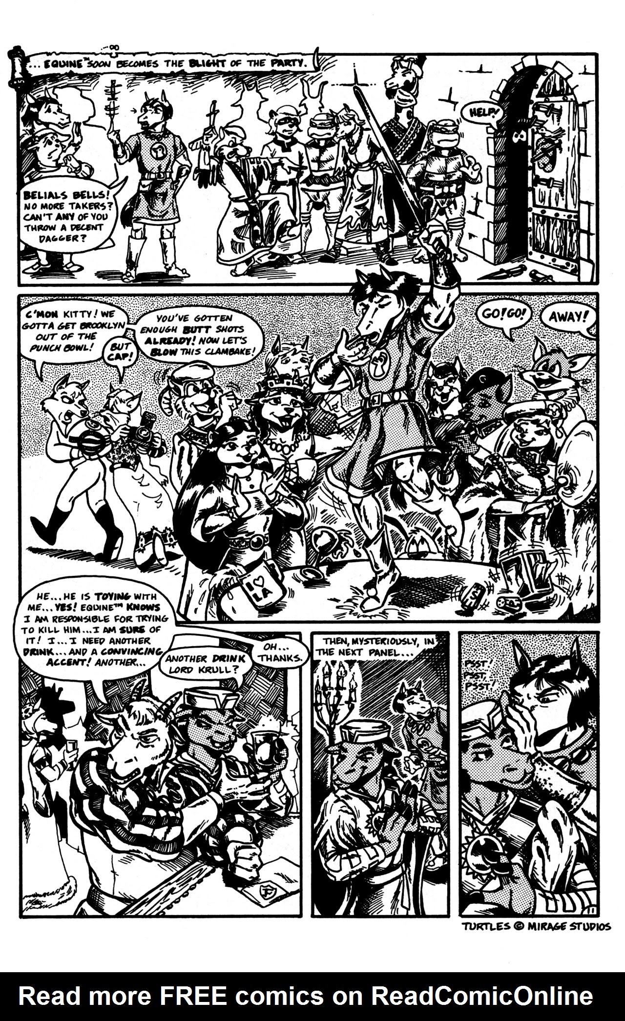 Read online Equine, The Uncivilized comic -  Issue #3 - 13
