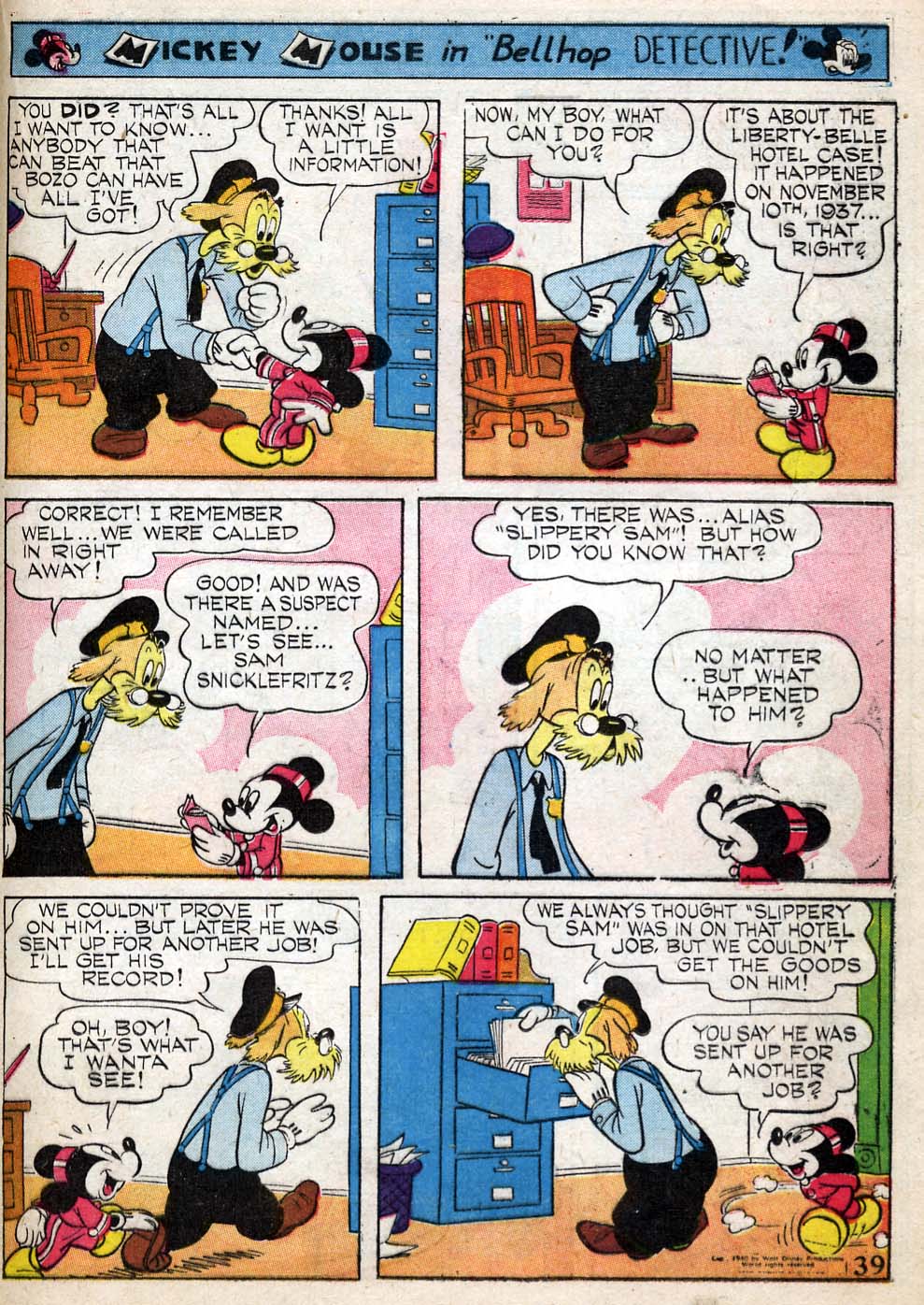 Read online Walt Disney's Comics and Stories comic -  Issue #34 - 41