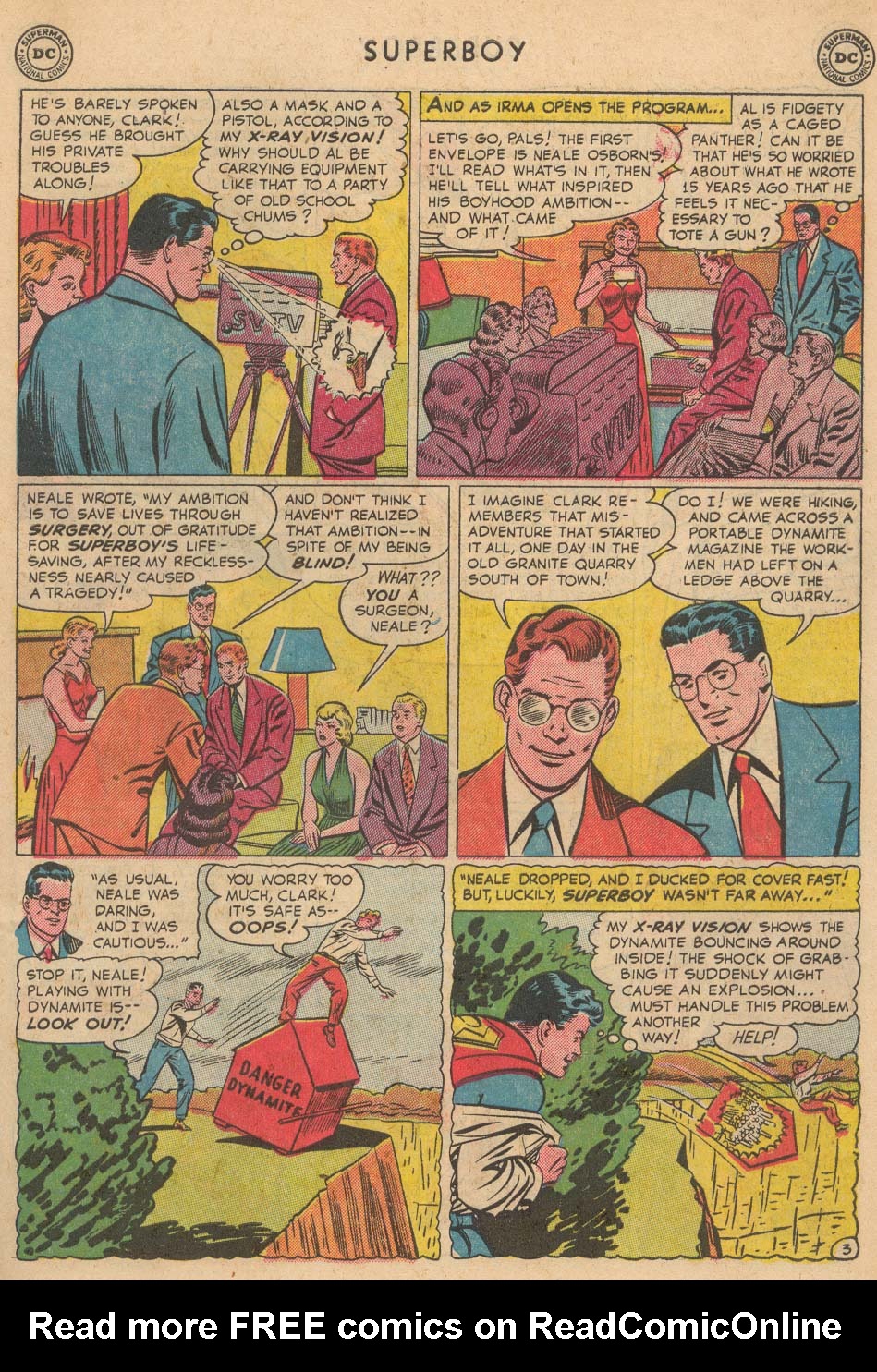 Read online Superboy (1949) comic -  Issue #15 - 33