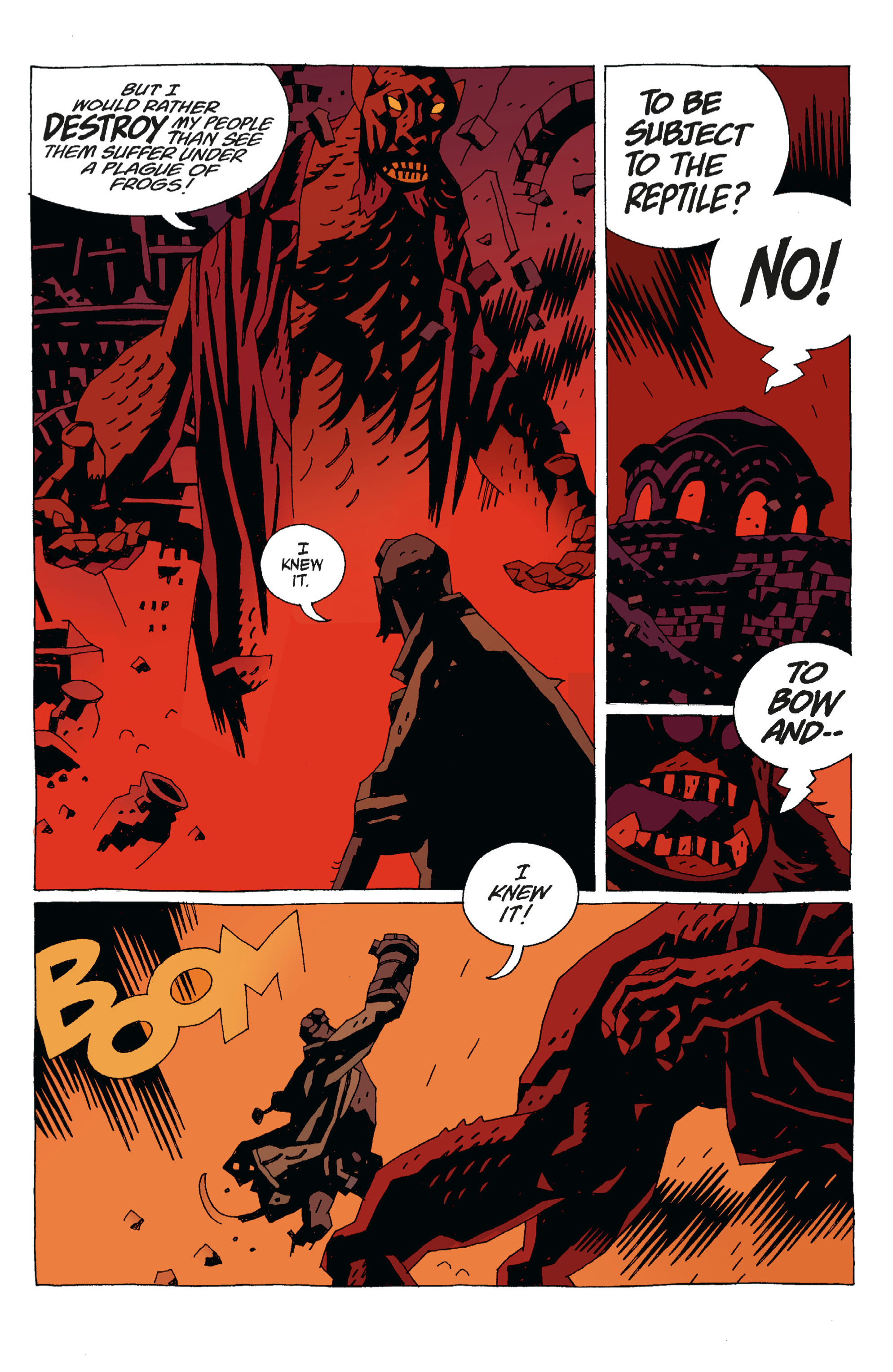 Read online Hellboy comic -  Issue #6 - 115