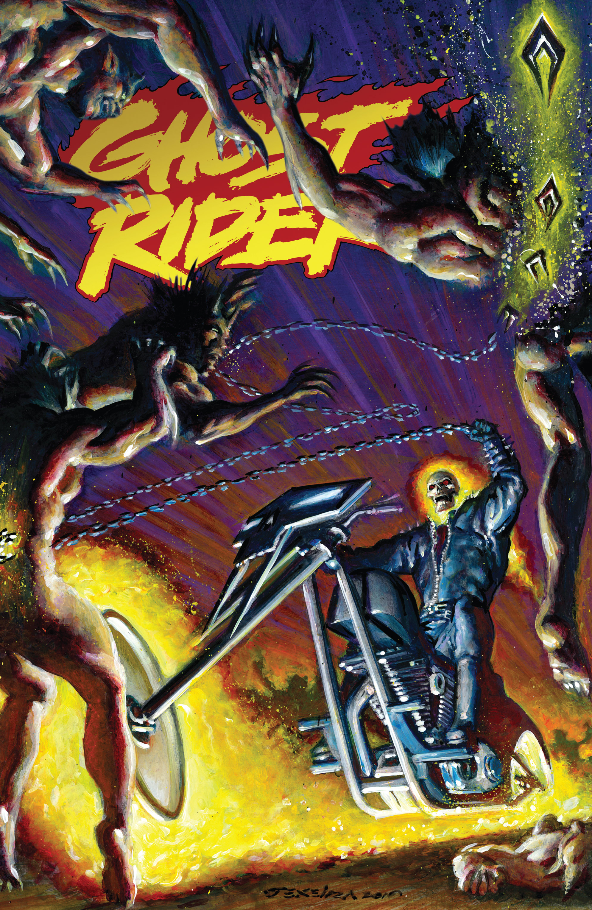 Read online Ghost Rider (2019) comic -  Issue # _Director's Cut - 40