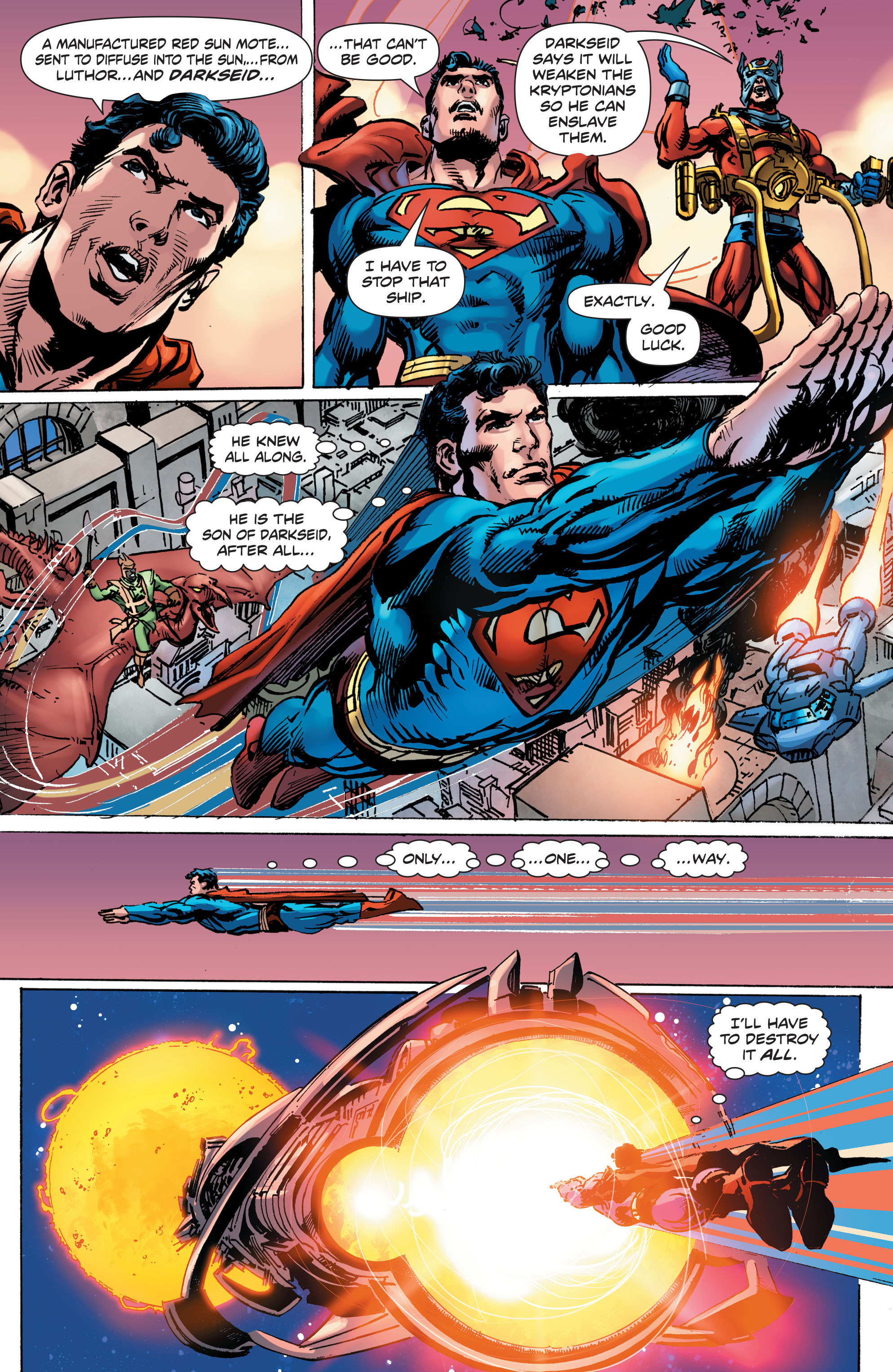 Read online Superman: The Coming of the Supermen comic -  Issue #4 - 8