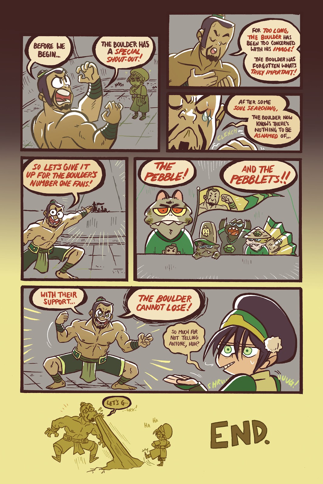 Nickelodeon Avatar: The Last Airbender - Team Avatar Tales issue TPB - Page 45