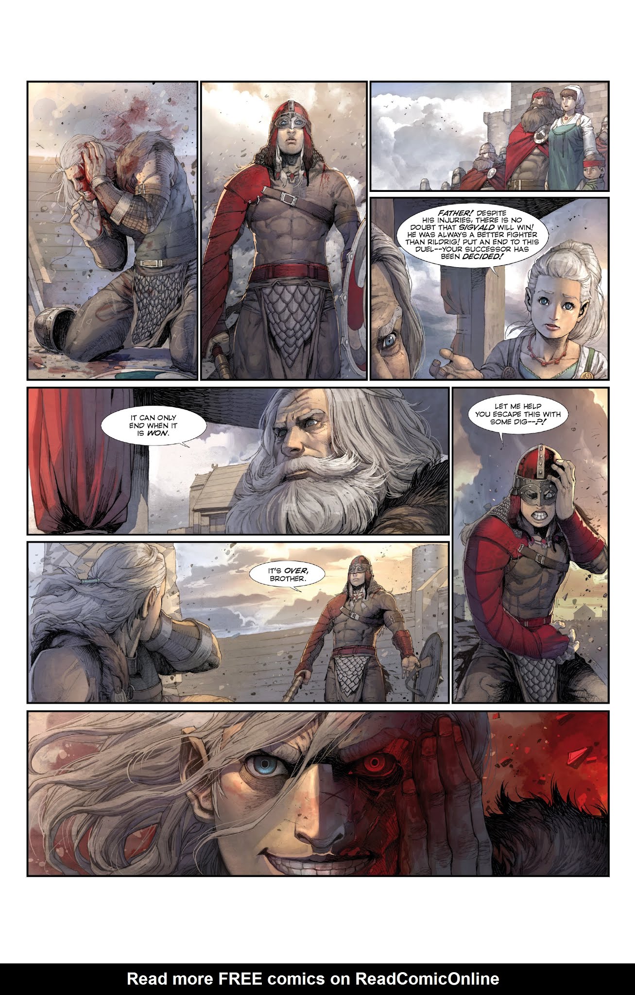 Read online Konungar: War of Crowns comic -  Issue #1 - 38