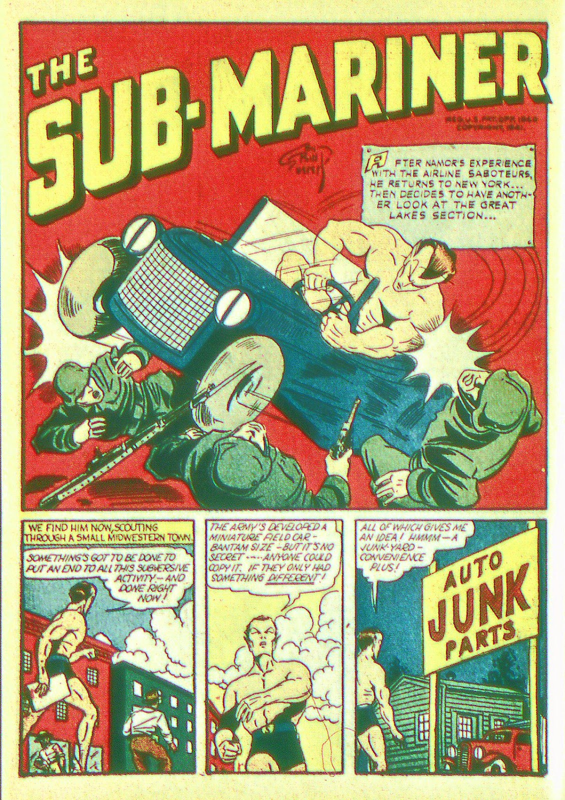Marvel Mystery Comics (1939) issue 22 - Page 19