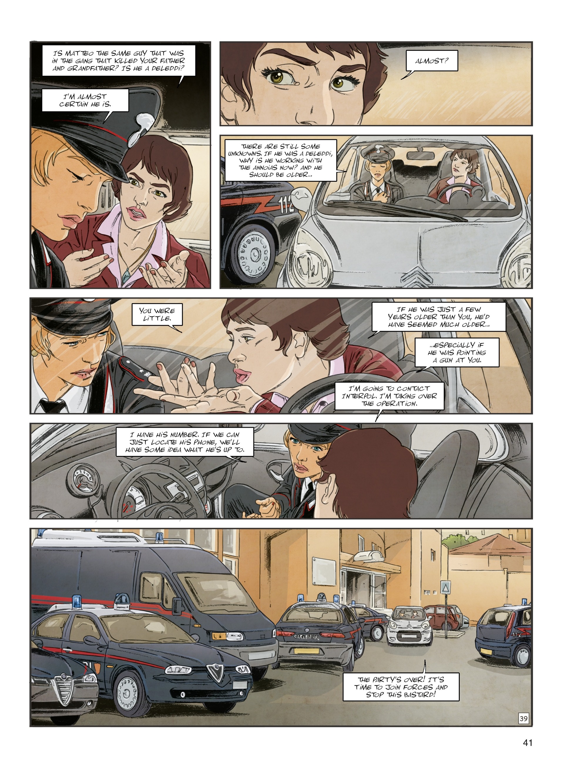 Read online Interpol comic -  Issue #3 - 41