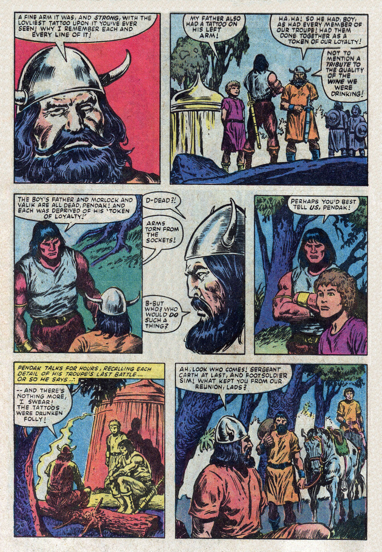 Read online Conan the Barbarian (1970) comic -  Issue #149 - 12