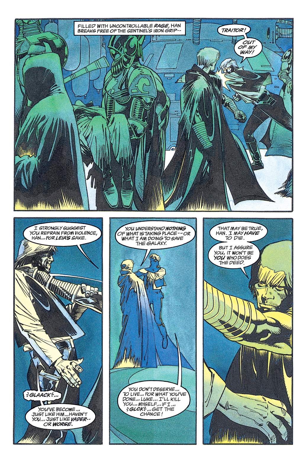 Read online Star Wars: Dark Empire Trilogy comic -  Issue # TPB (Part 2) - 5