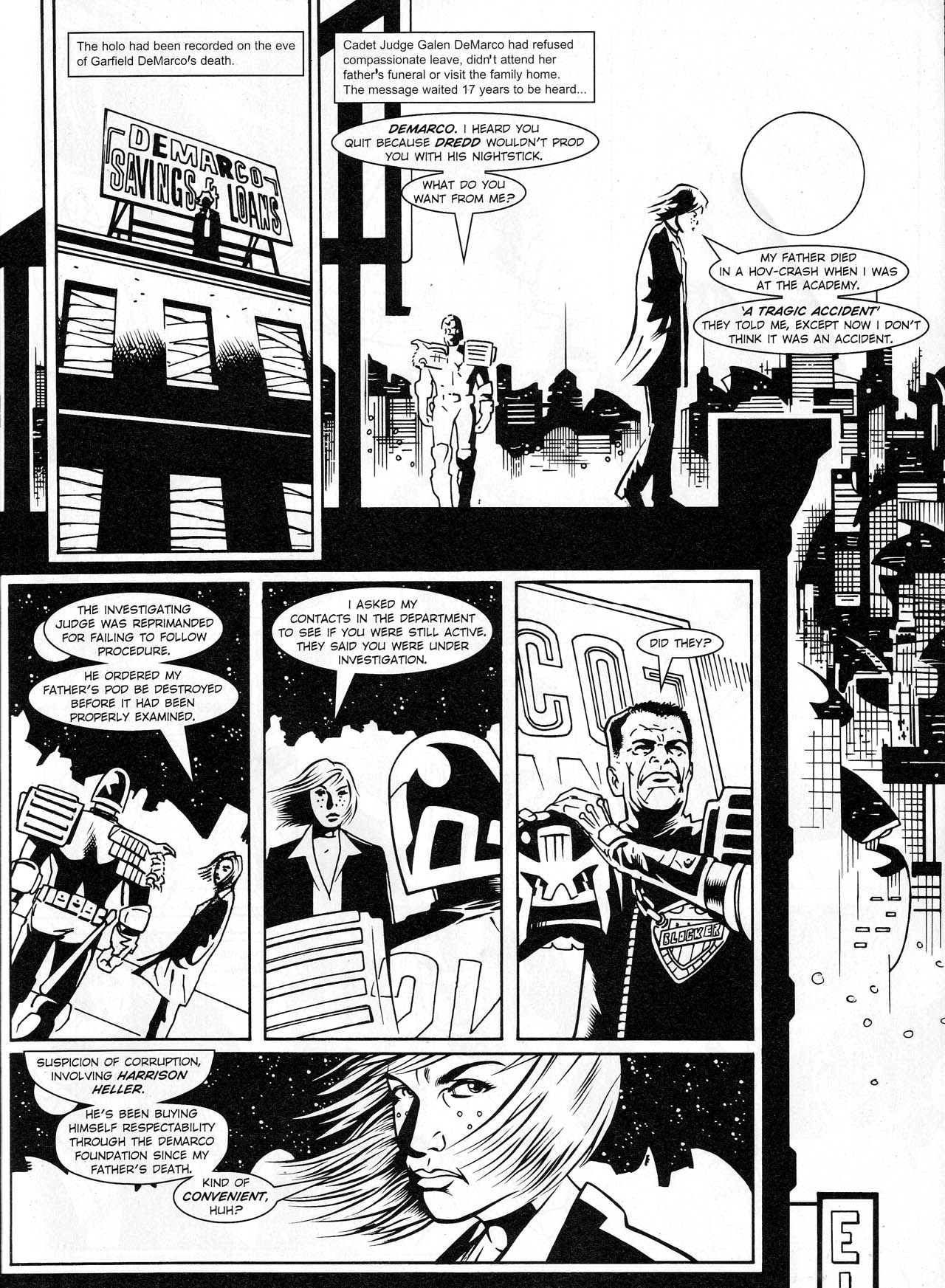 Read online Judge Dredd Megazine (vol. 3) comic -  Issue #70 - 21