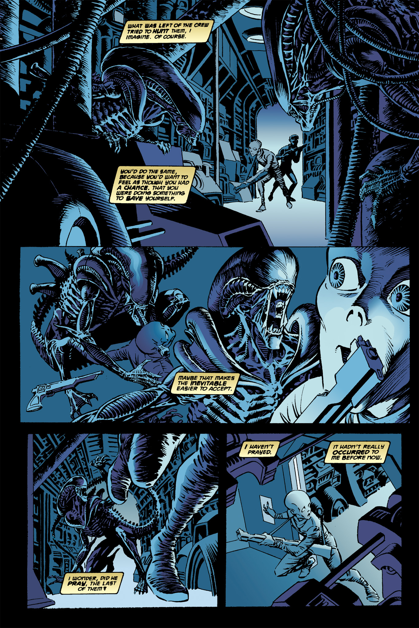Read online Aliens: Incubation/Lucky/Taste comic -  Issue # Full - 12