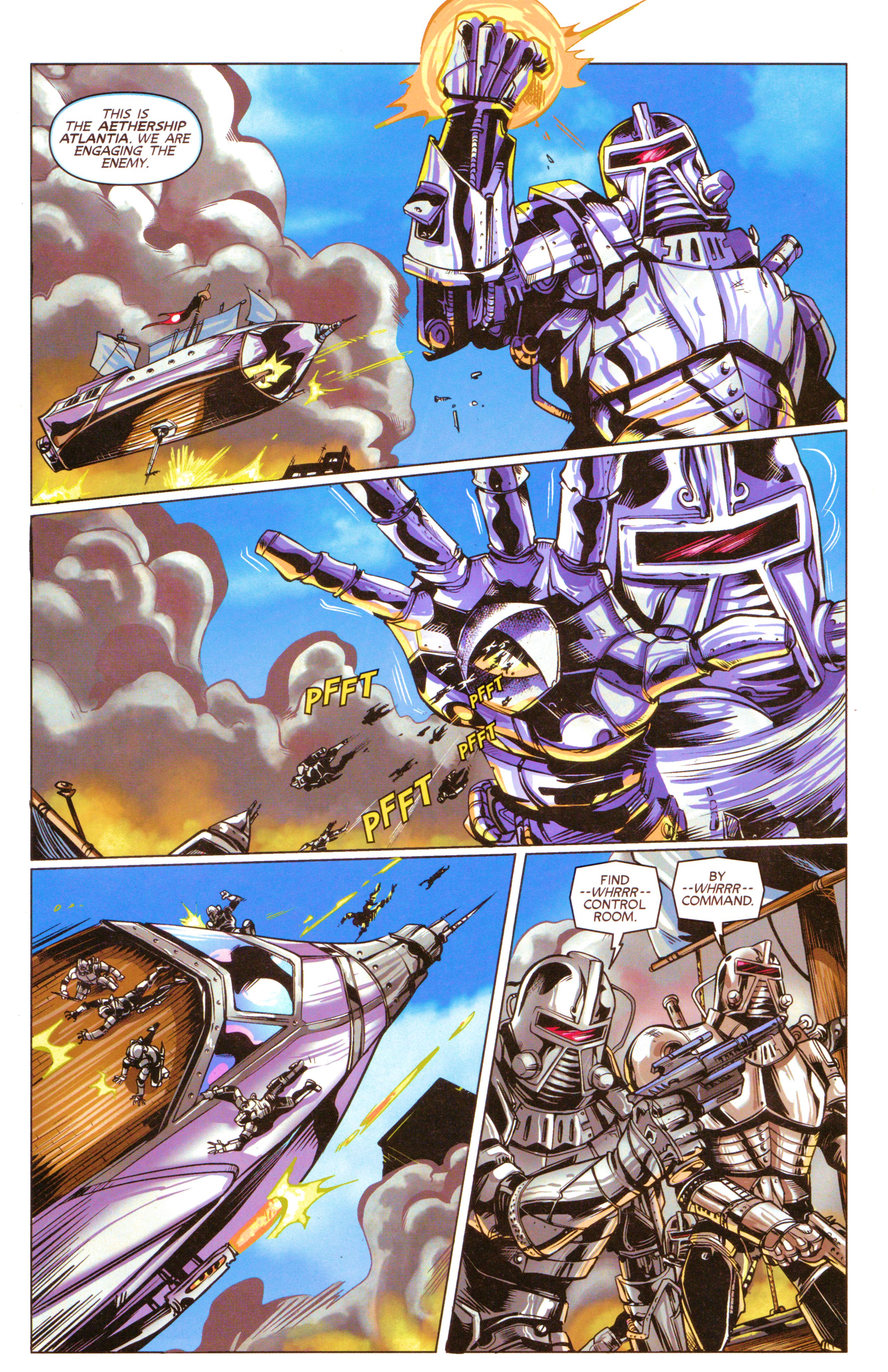 Read online Steampunk Battlestar Galactica 1880 comic -  Issue #1 - 7