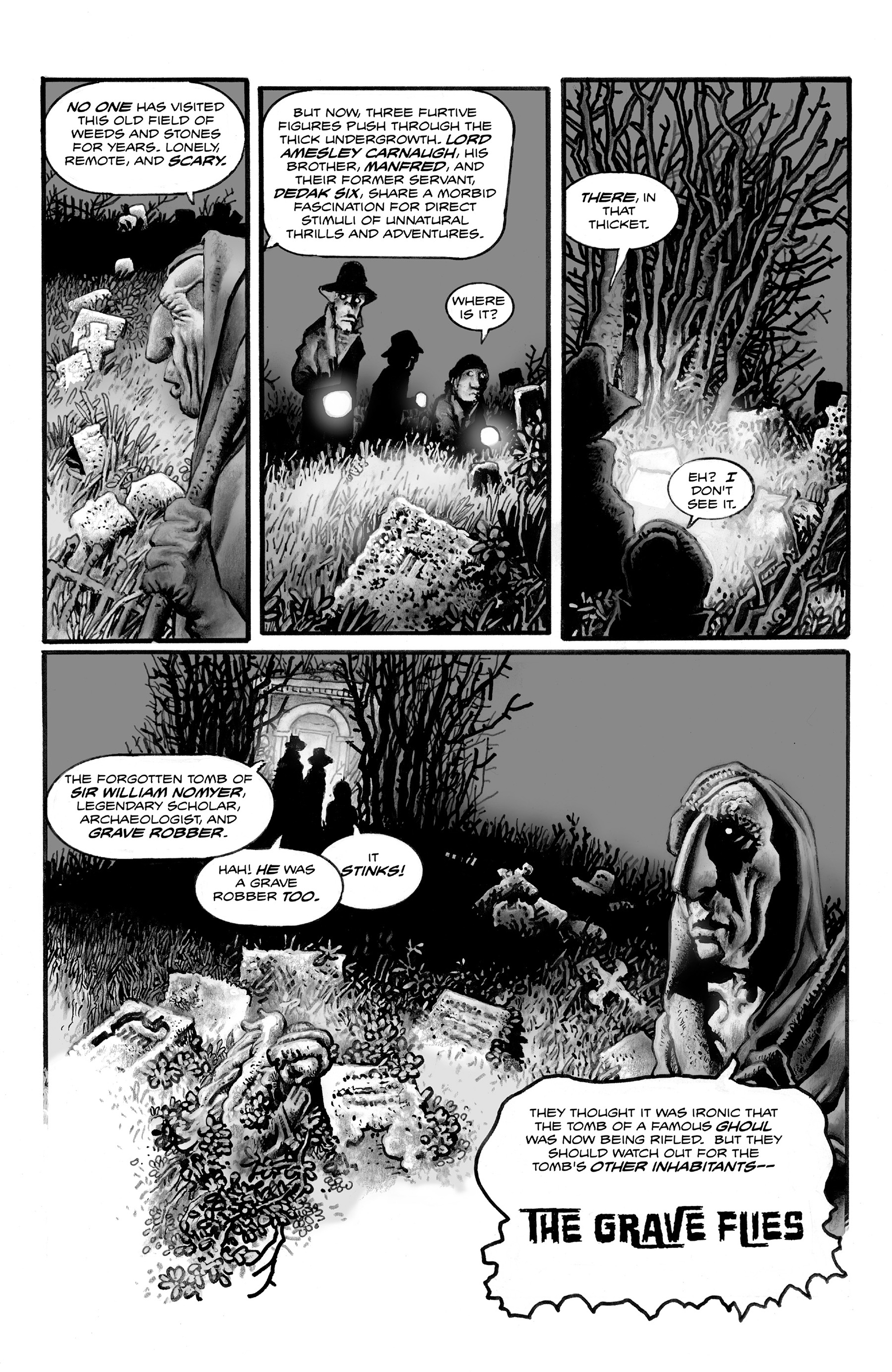 Read online Shadows on the Grave comic -  Issue #3 - 7