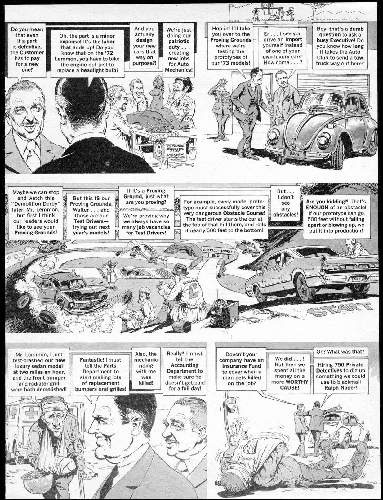 Read online MAD comic -  Issue #151 - 39