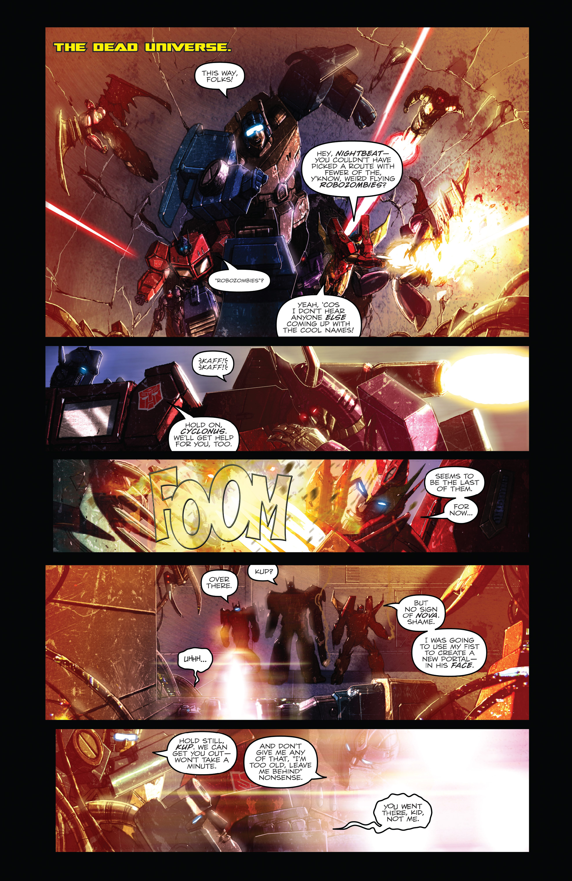 Read online The Transformers: Dark Cybertron Finale comic -  Issue # Full - 38