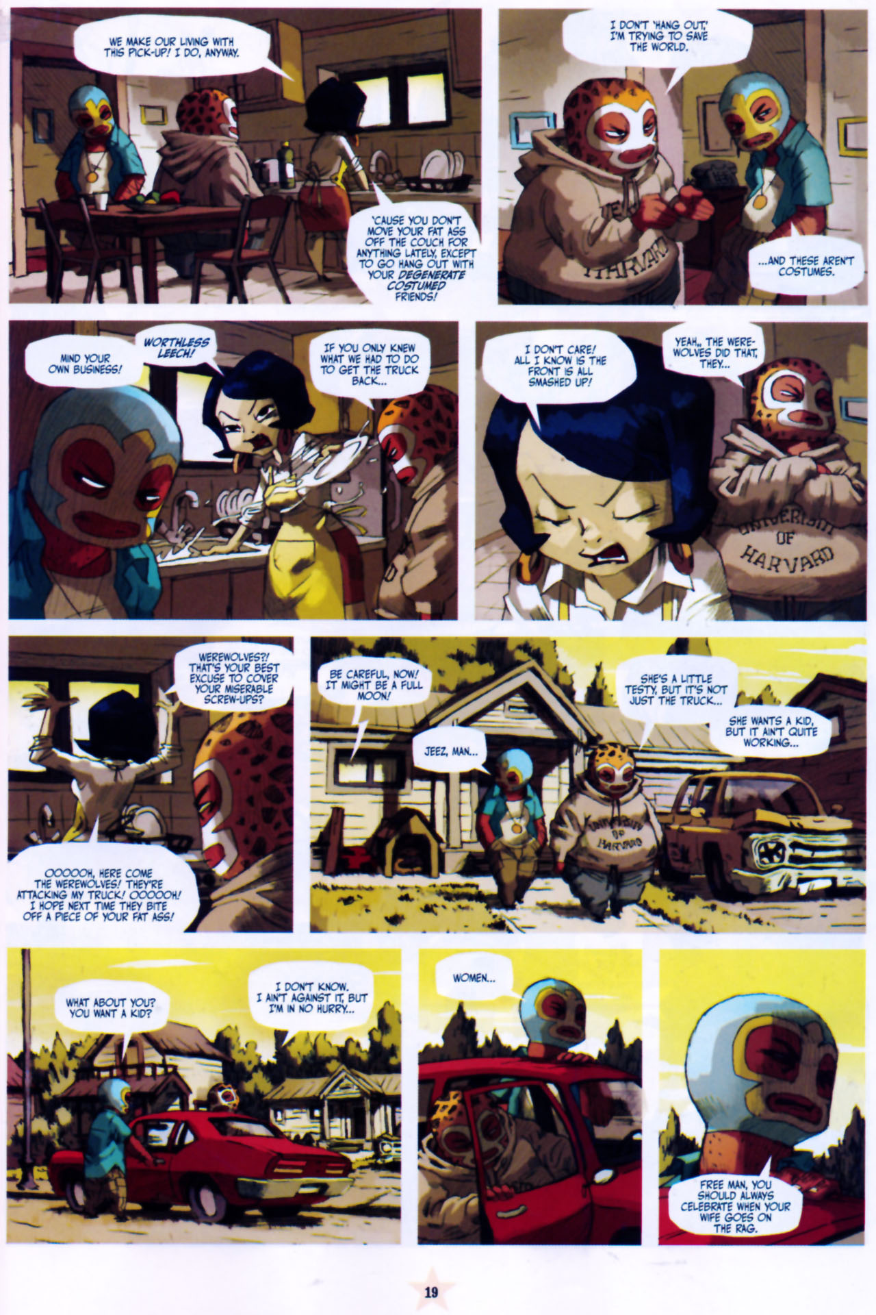 Read online Lucha Libre comic -  Issue #1 - 17
