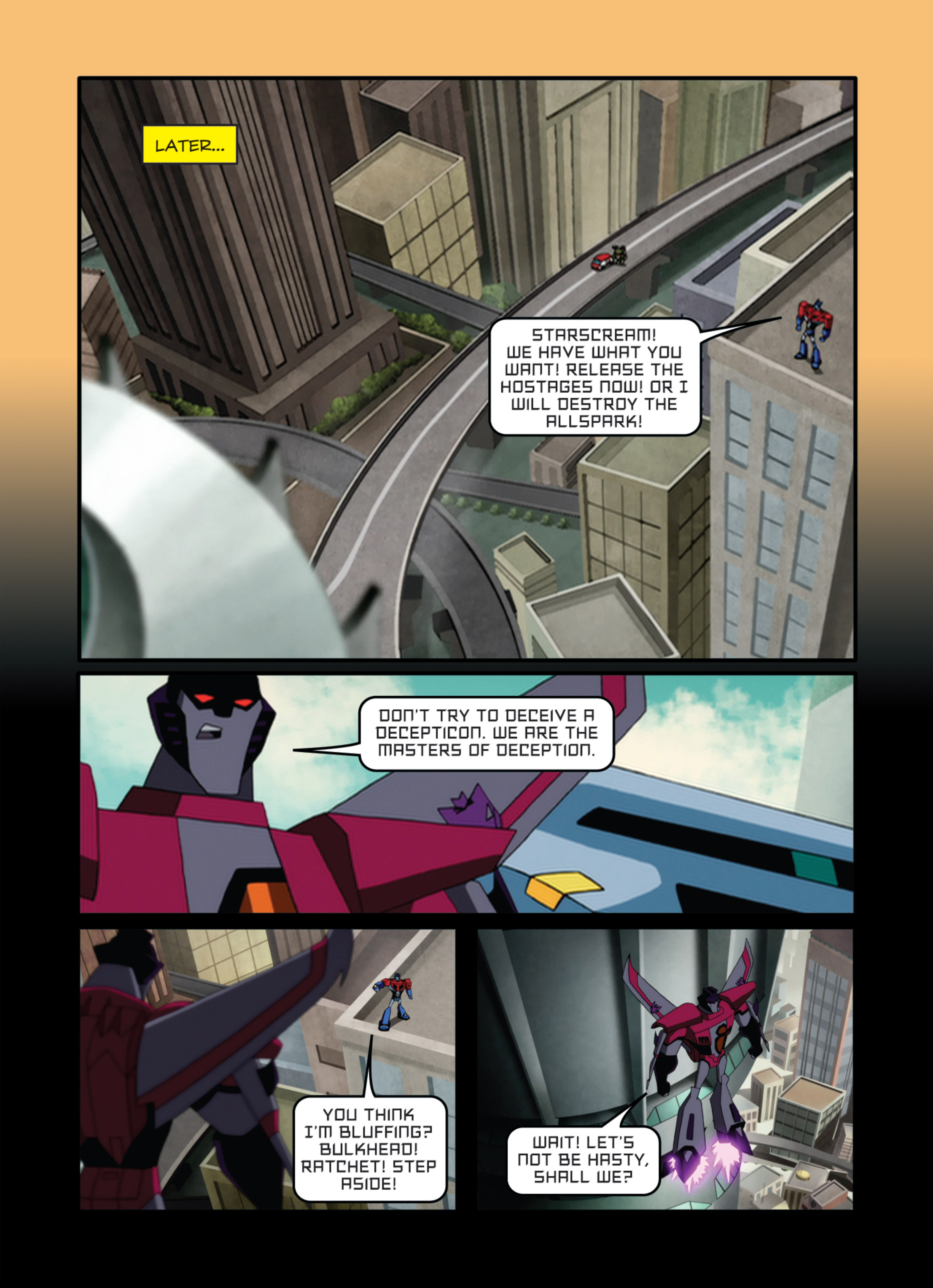 Read online Transformers Animated comic -  Issue #1 - 94