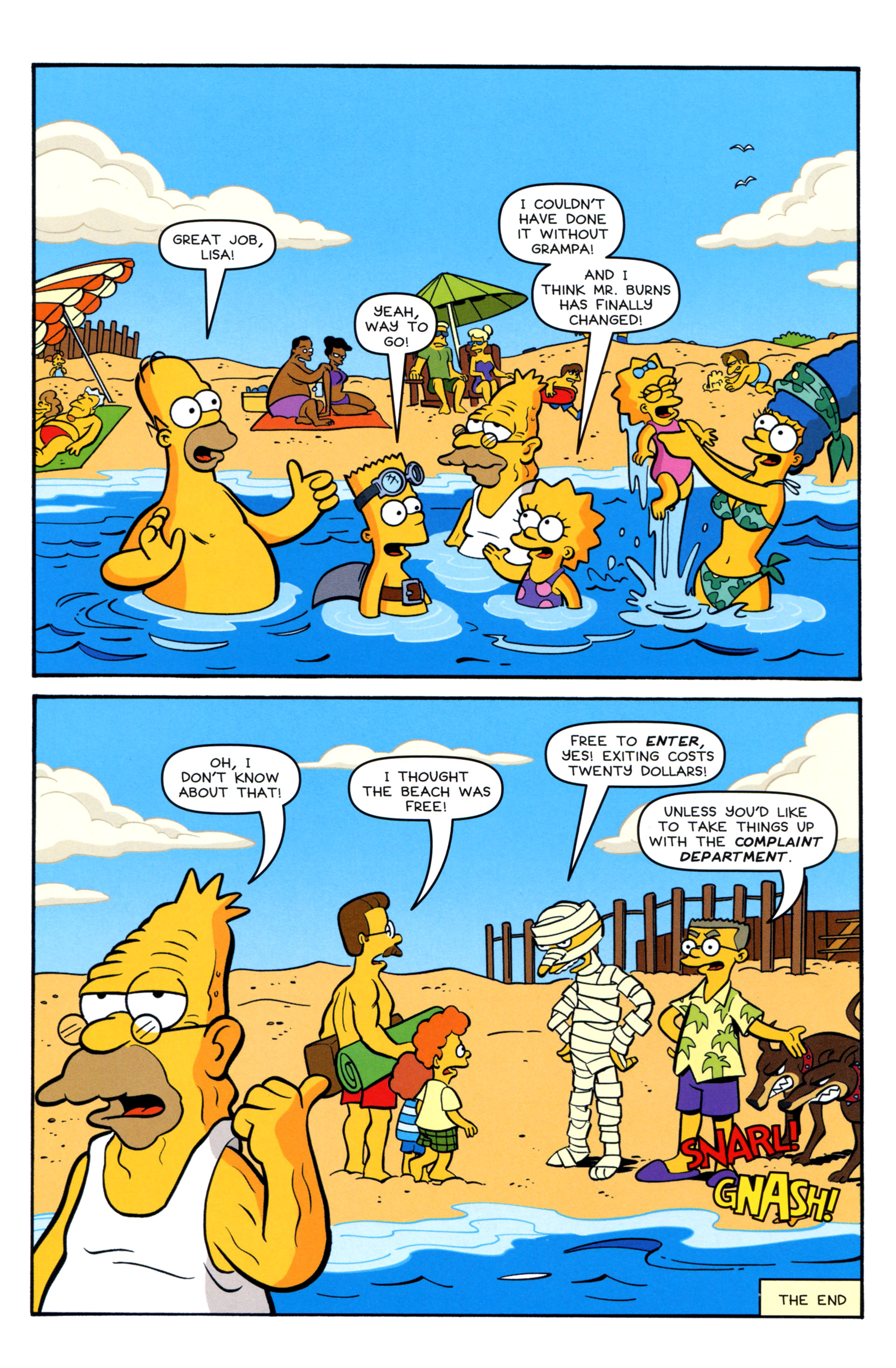 Read online The Simpsons Summer Shindig comic -  Issue #7 - 36