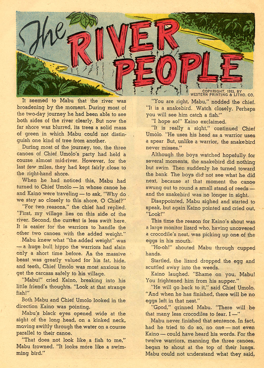 Read online Tarzan (1948) comic -  Issue #47 - 34