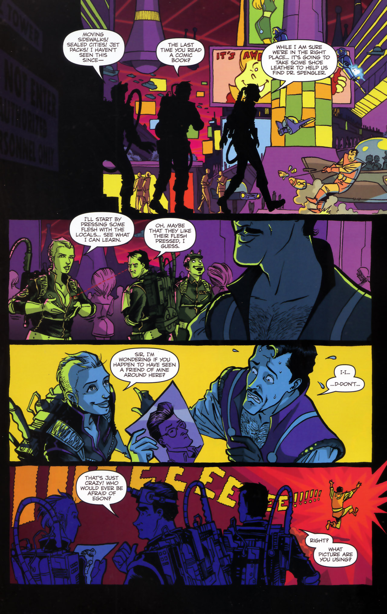 Read online Ghostbusters: Displaced Aggression comic -  Issue #3 - 6