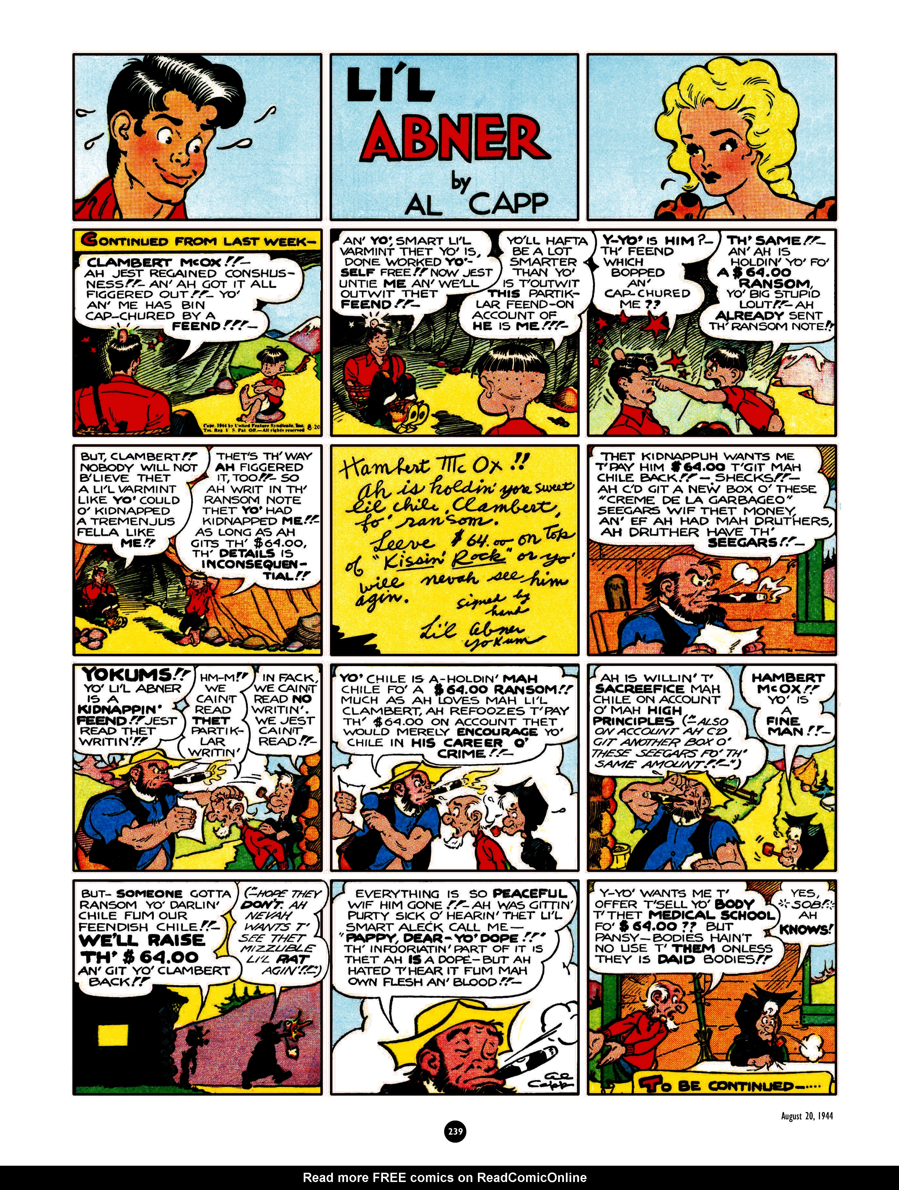 Read online Al Capp's Li'l Abner Complete Daily & Color Sunday Comics comic -  Issue # TPB 5 (Part 3) - 41