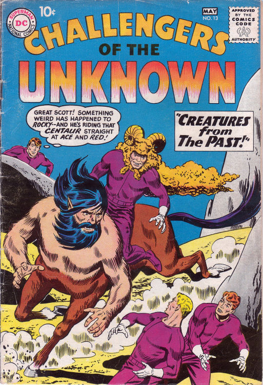 Read online Challengers of the Unknown (1958) comic -  Issue #13 - 1