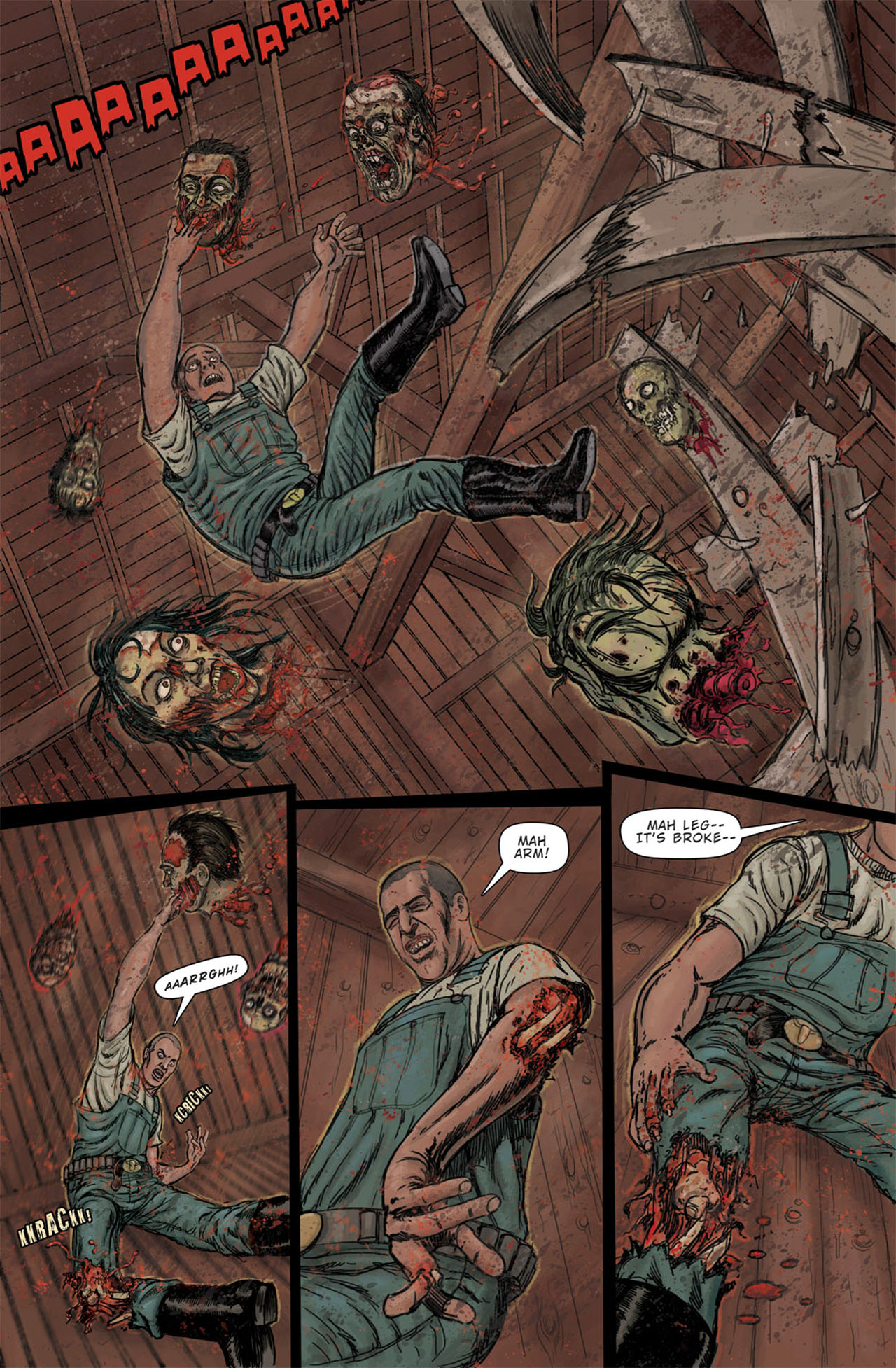 Read online Zombie Terrors comic -  Issue #1 - 15