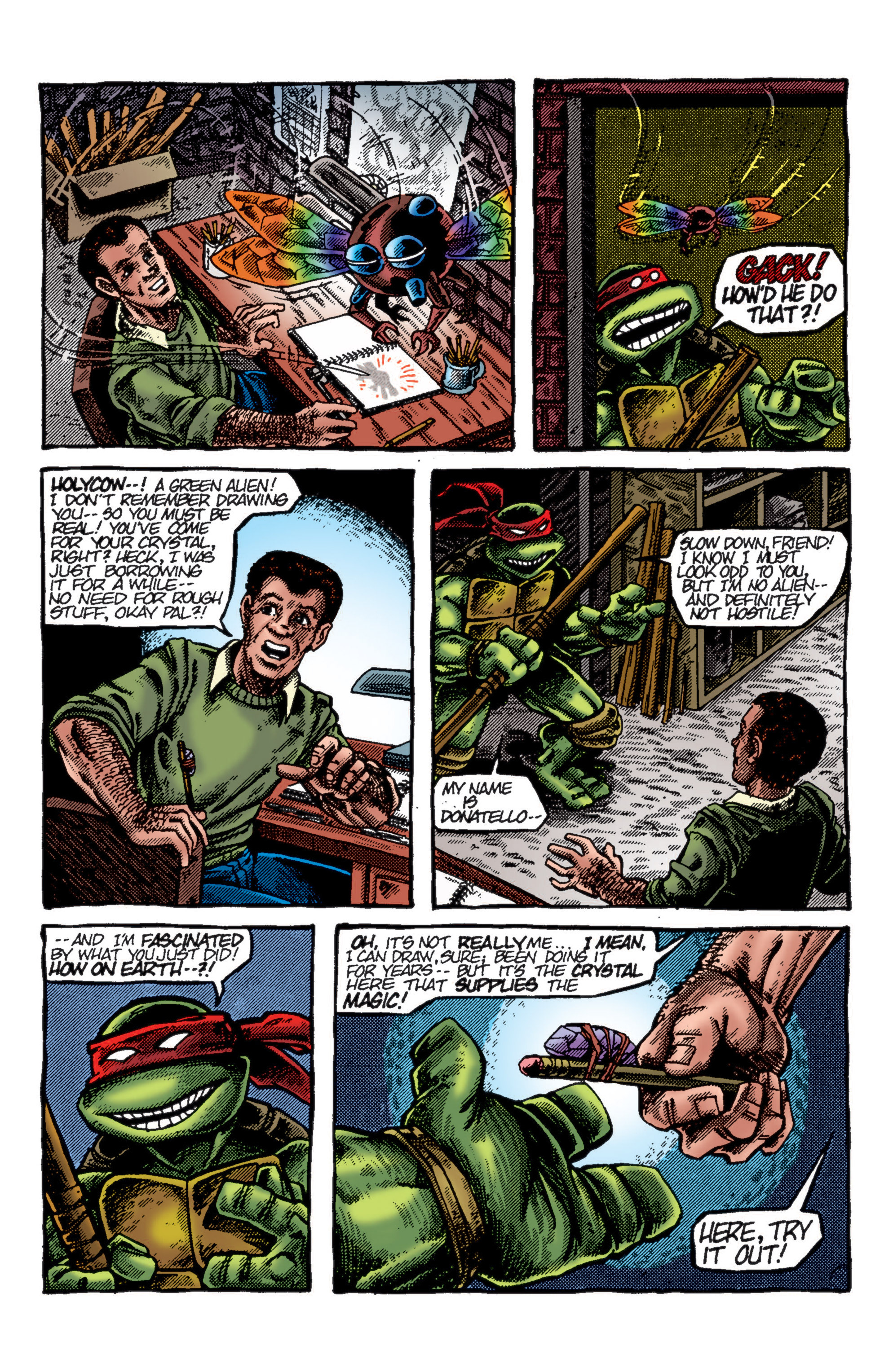 Read online Teenage Mutant Ninja Turtles Color Classics: Donatello Micro-Series comic -  Issue # Full - 9