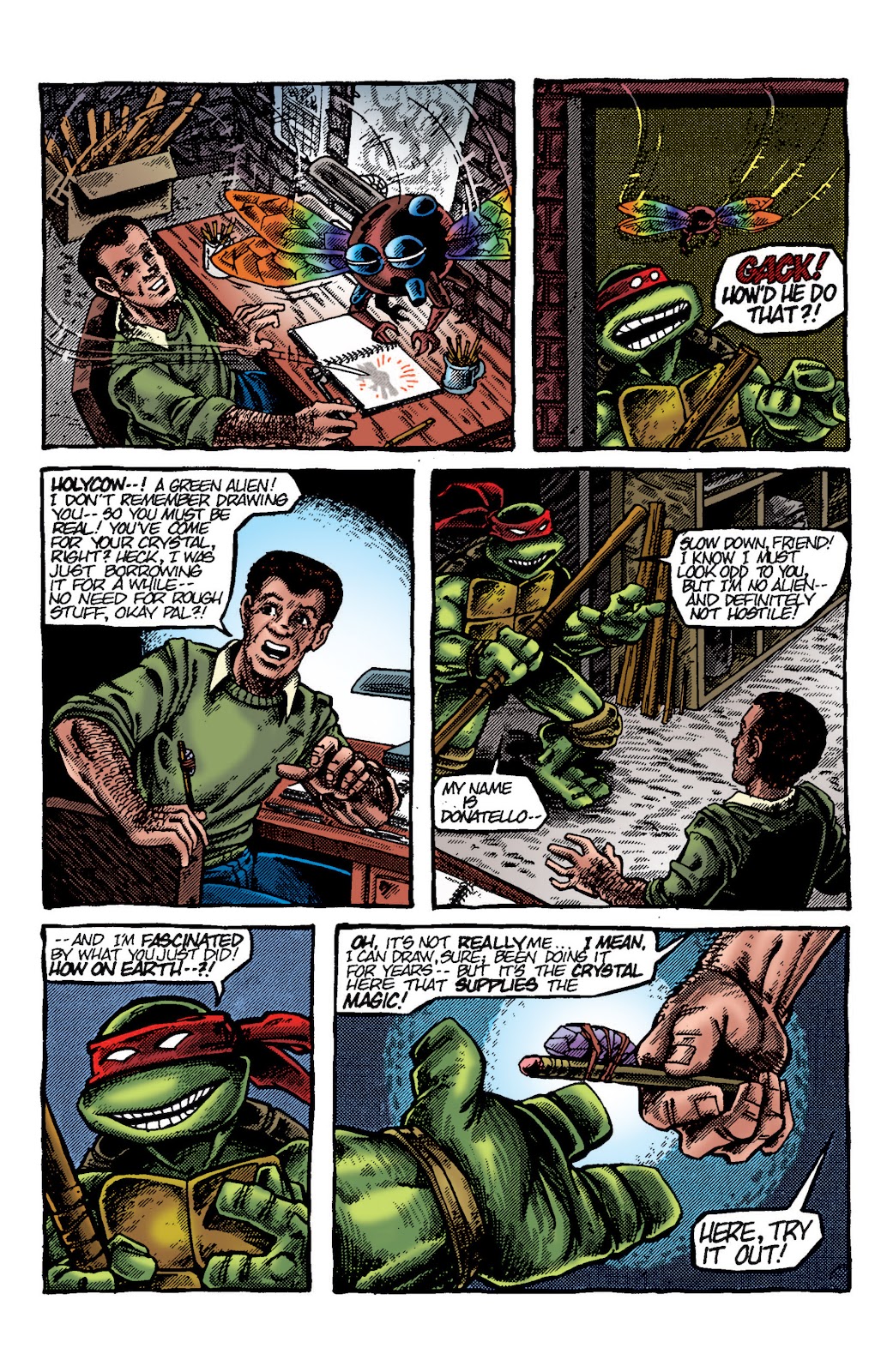 Teenage Mutant Ninja Turtles Color Classics: Donatello Micro-Series issue Full - Page 9