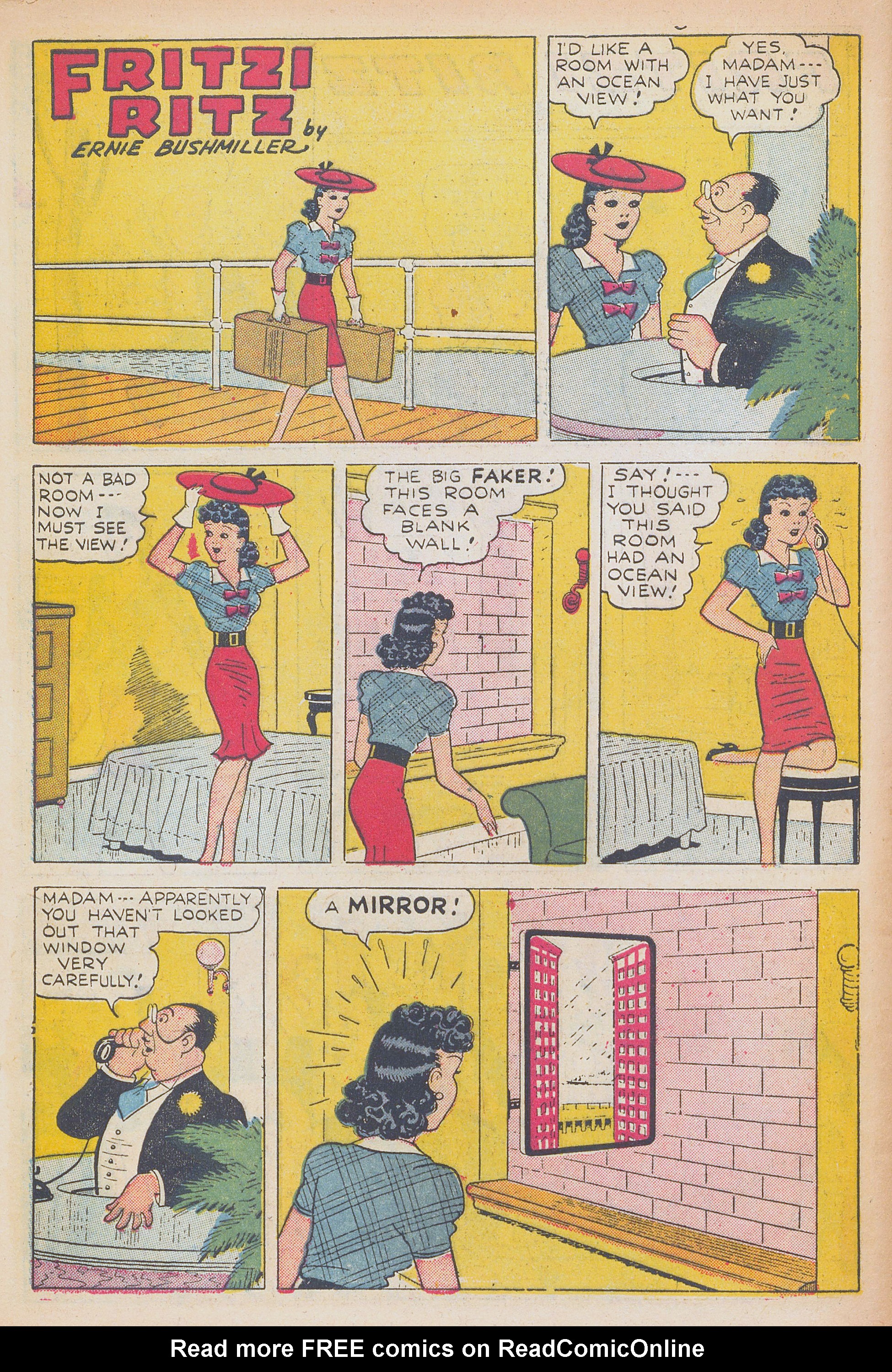 Read online Fritzi Ritz (1953) comic -  Issue #44 - 33