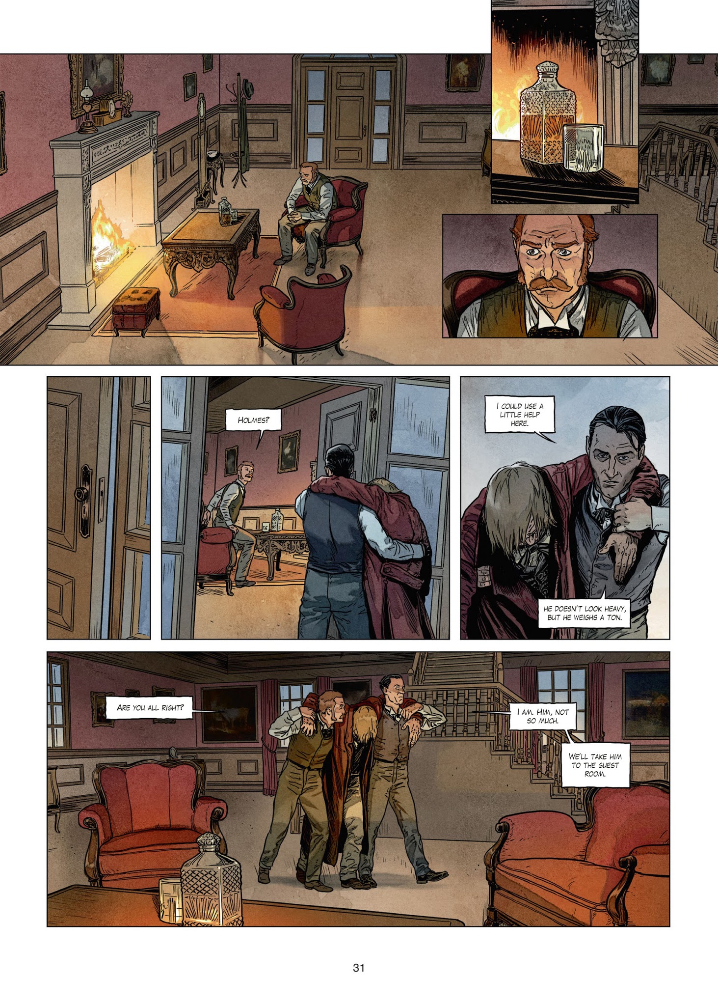 Read online Sherlock Holmes Society comic -  Issue #2 - 31