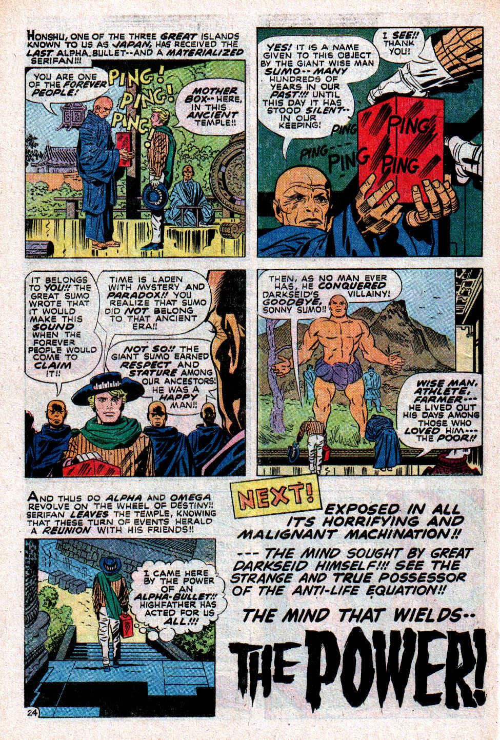 Read online Forever People (1971) comic -  Issue #7 - 28