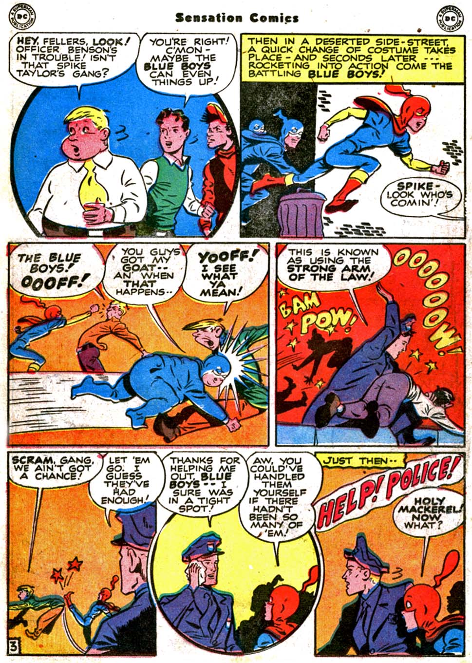 Read online Sensation (Mystery) Comics comic -  Issue #64 - 18