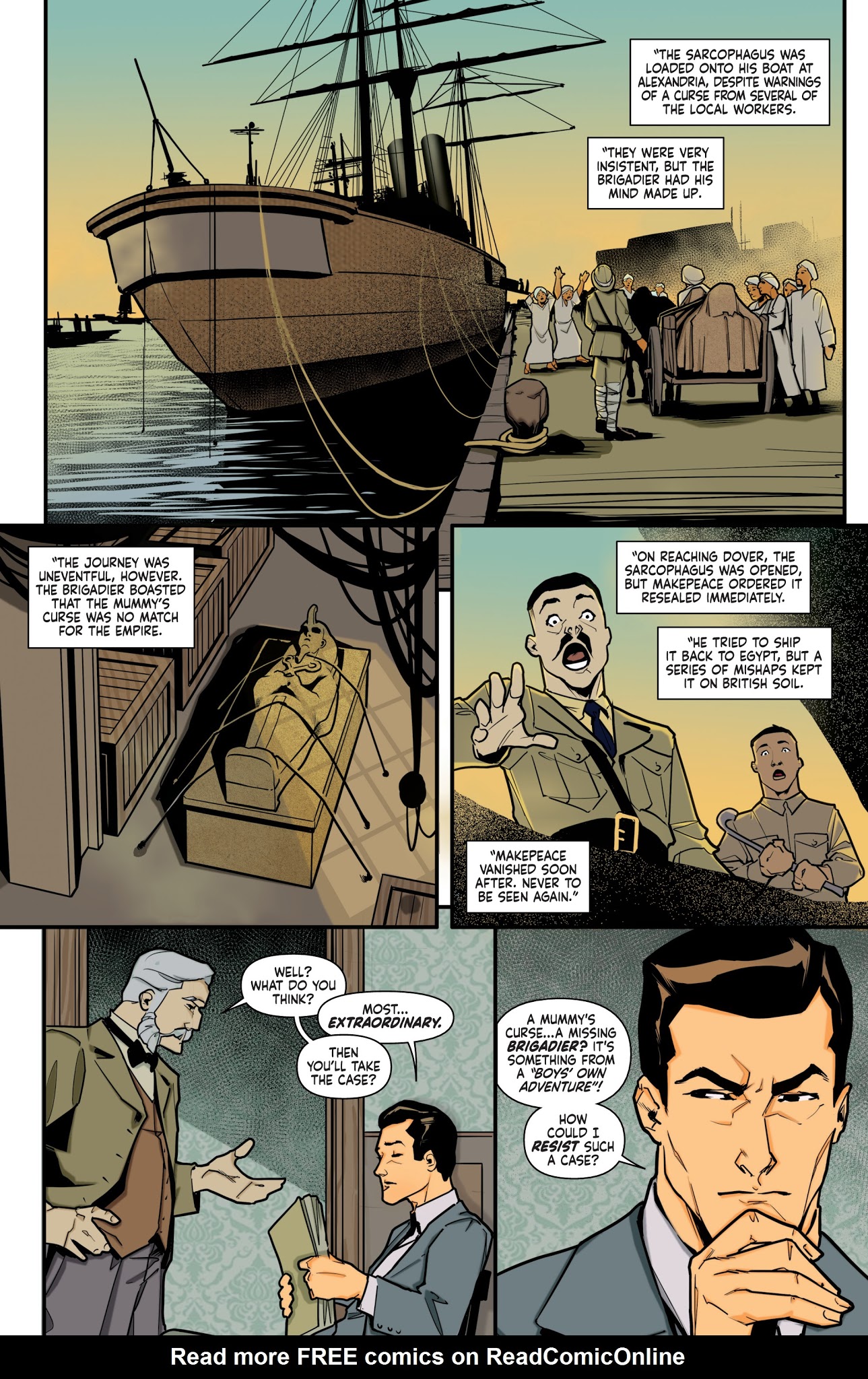 Read online Sherlock Holmes: The Vanishing Man comic -  Issue #1 - 20