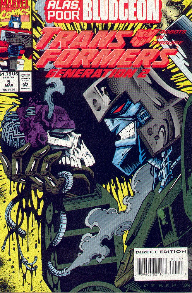 Read online Transformers: Generation 2 comic -  Issue #5 - 1