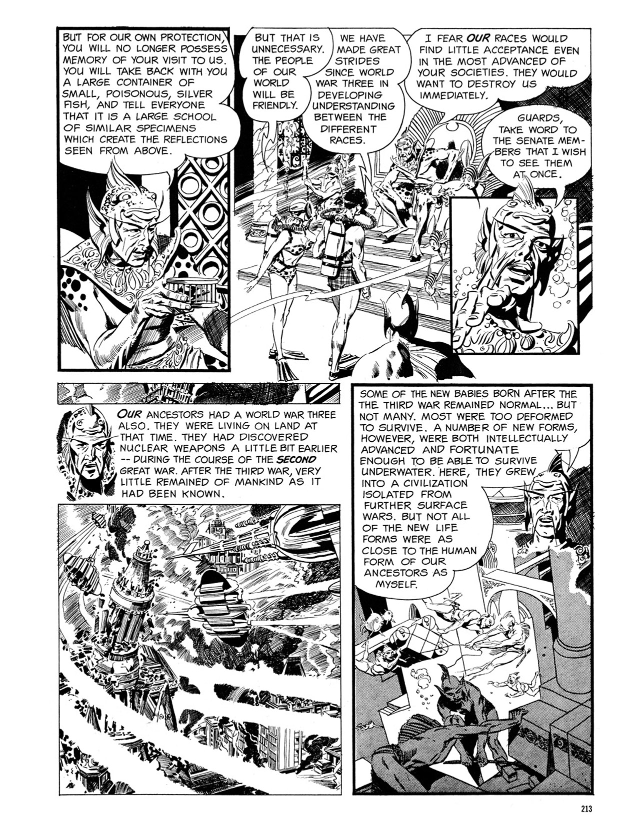 Read online Eerie Archives comic -  Issue # TPB 4 - 213