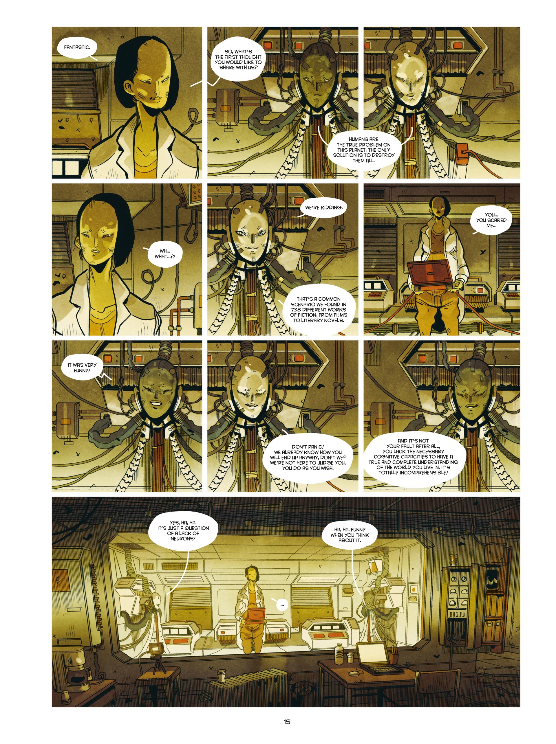 Read online Carbon & Silicon (2020) comic -  Issue # TPB (Part 1) - 14