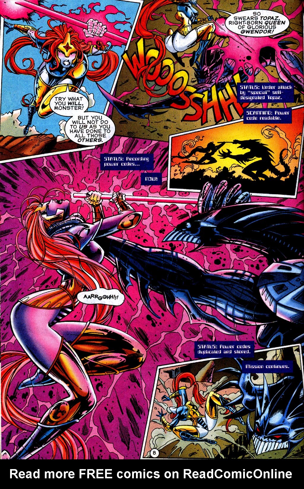 Read online UltraForce (1995) comic -  Issue #12 - 10