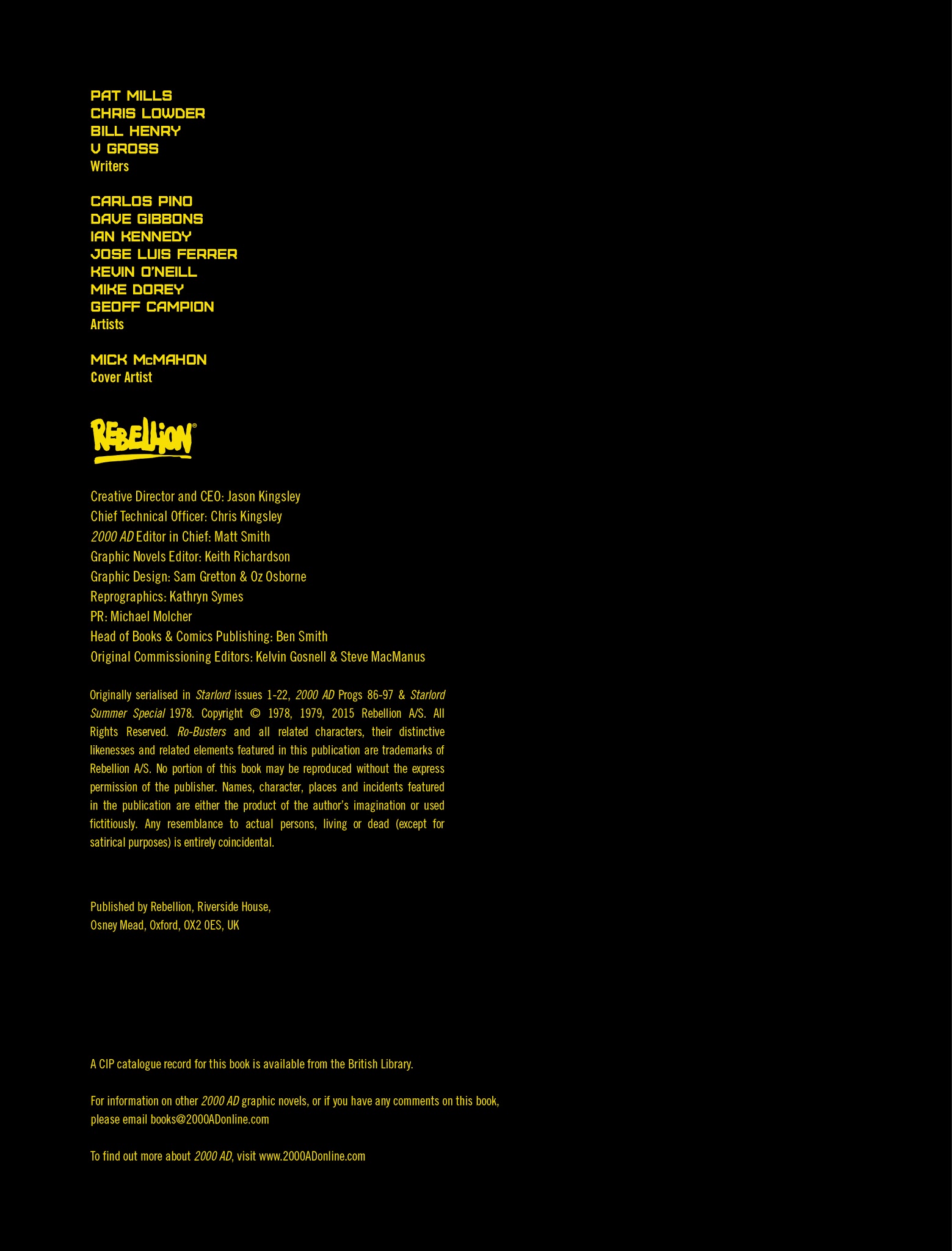 Read online Ro-Busters comic -  Issue # TPB 1 - 2