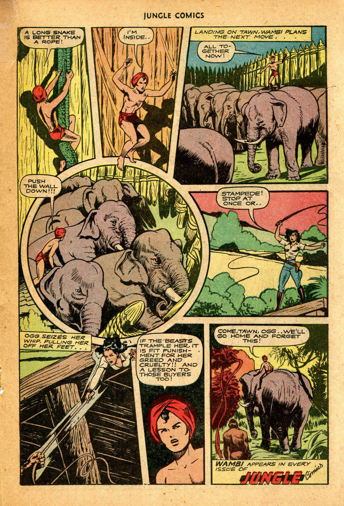 Read online Jungle Comics comic -  Issue #74 - 28