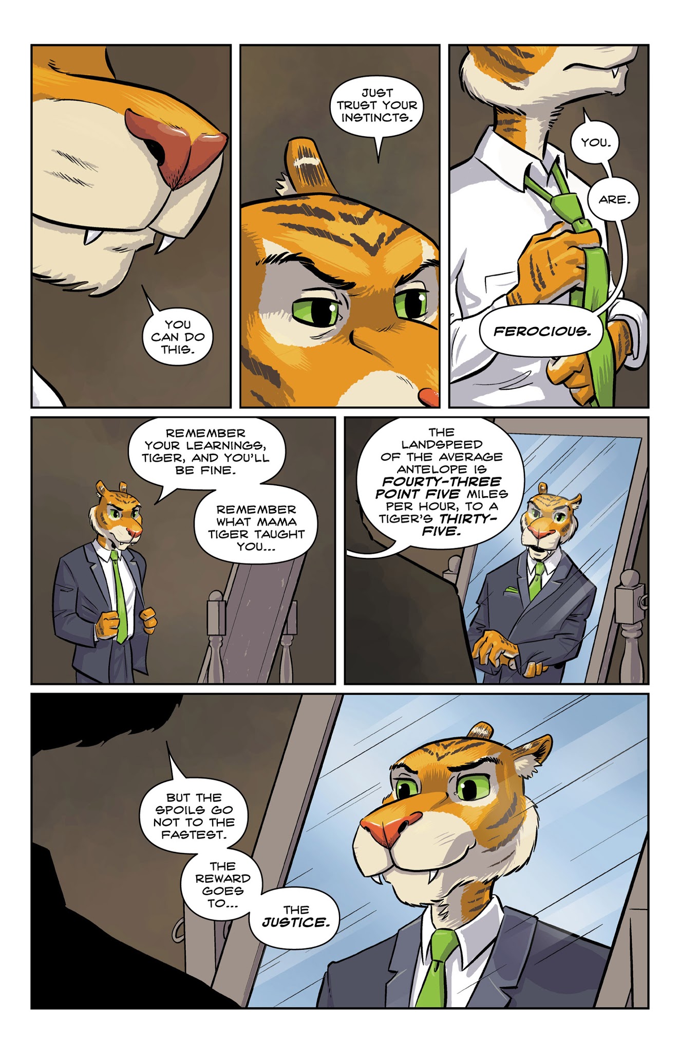 Read online Tiger Lawyer comic -  Issue #2 - 3
