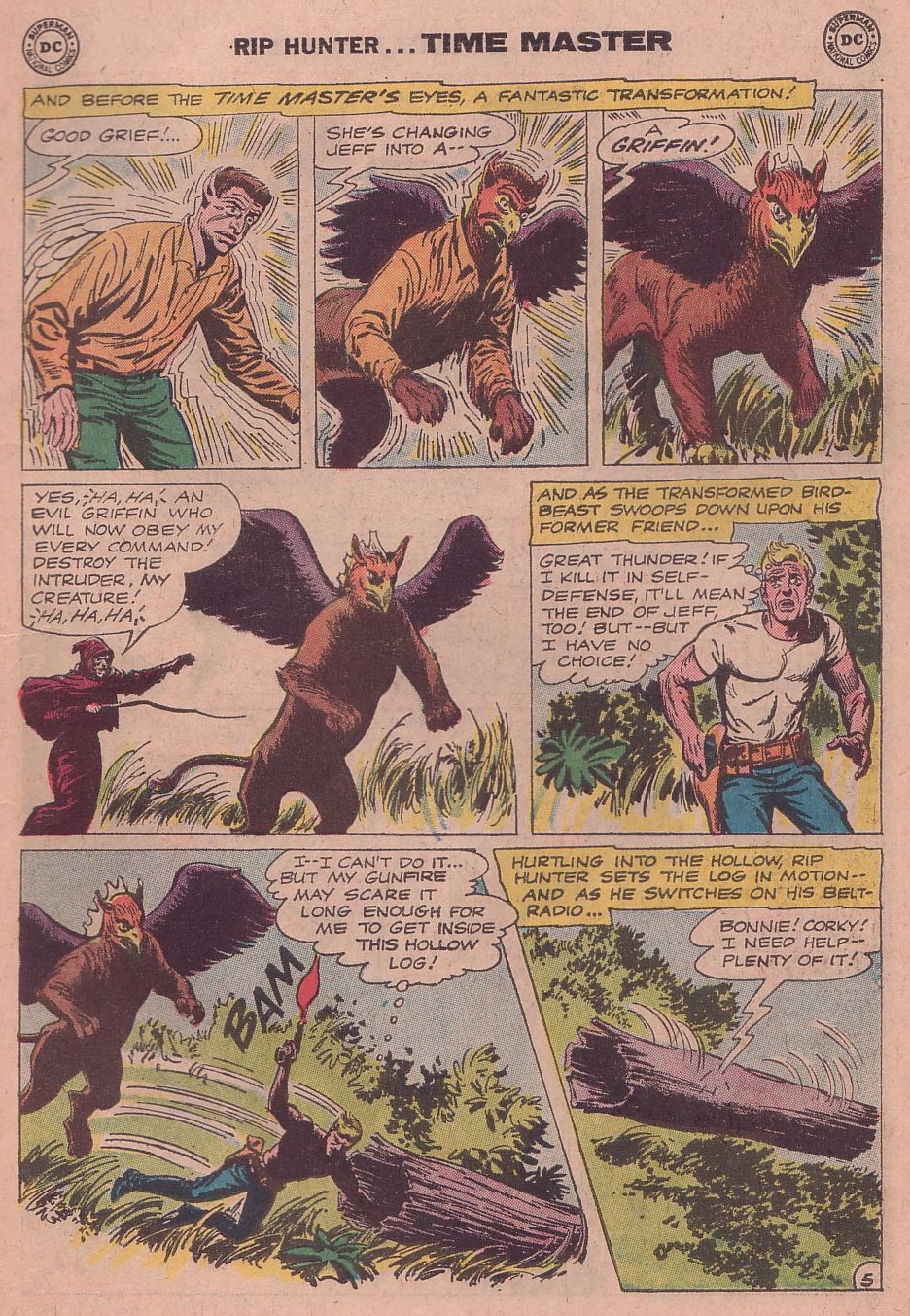 Read online Rip Hunter...Time Master comic -  Issue #11 - 7