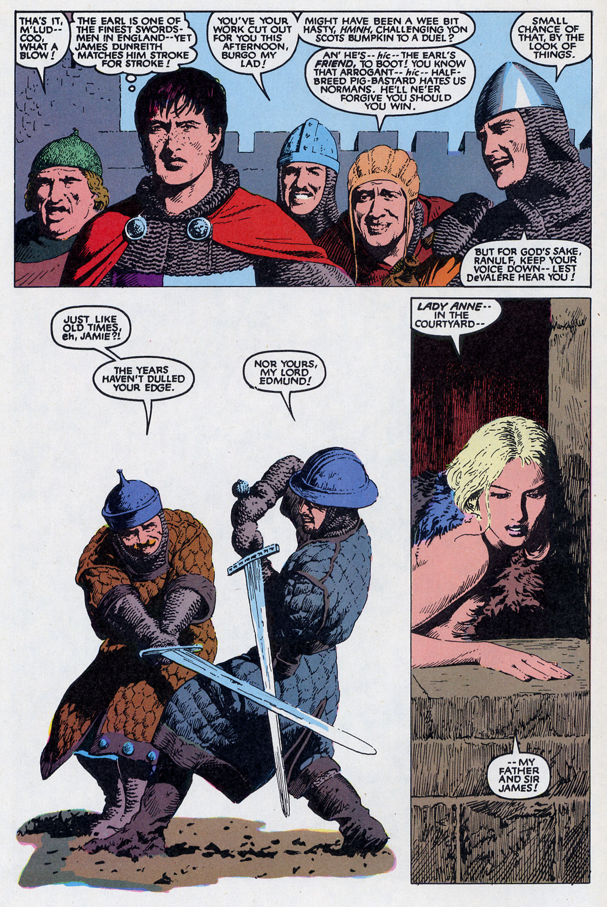 Read online The Black Dragon comic -  Issue #3 - 4